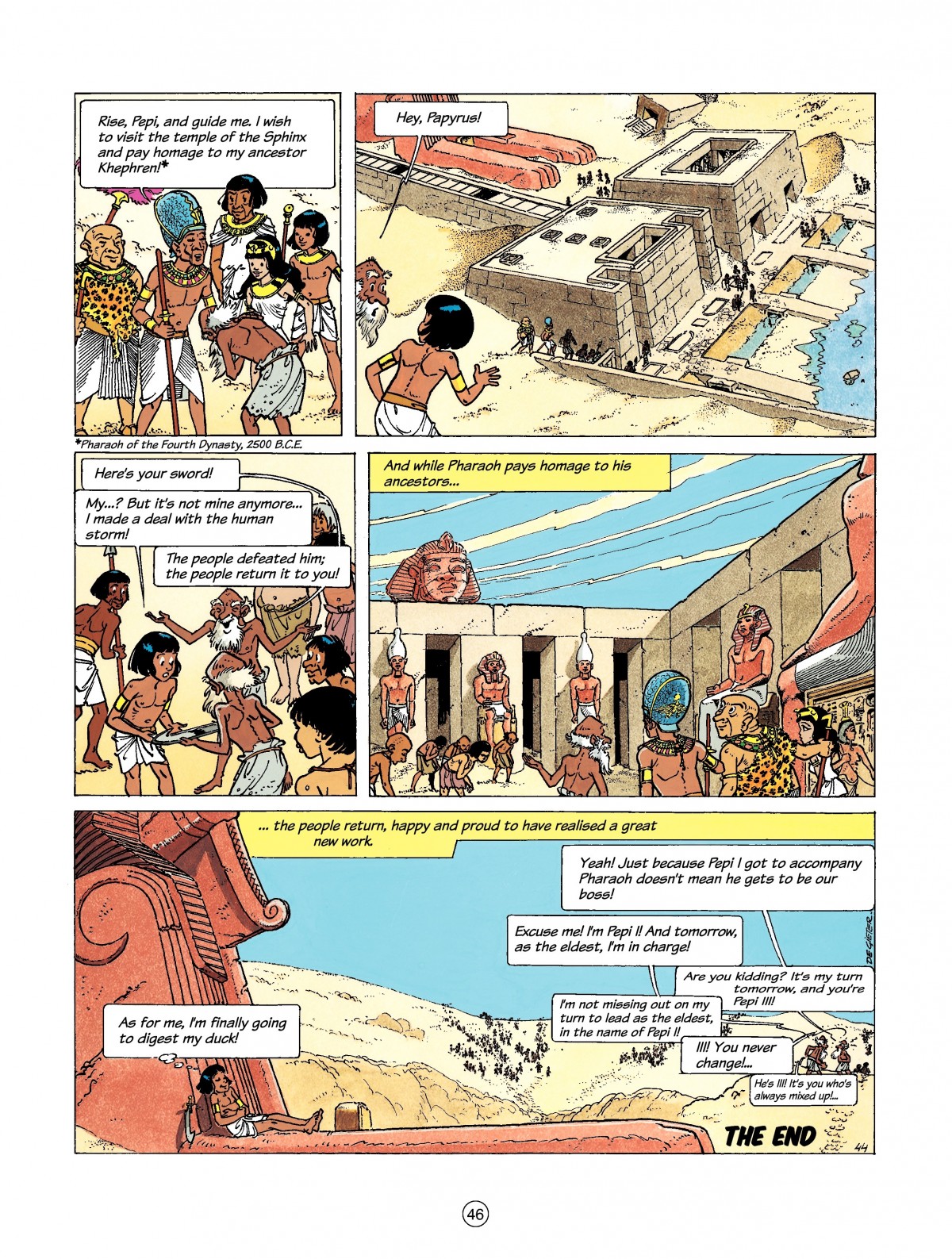Read online Papyrus comic -  Issue #5 - 46