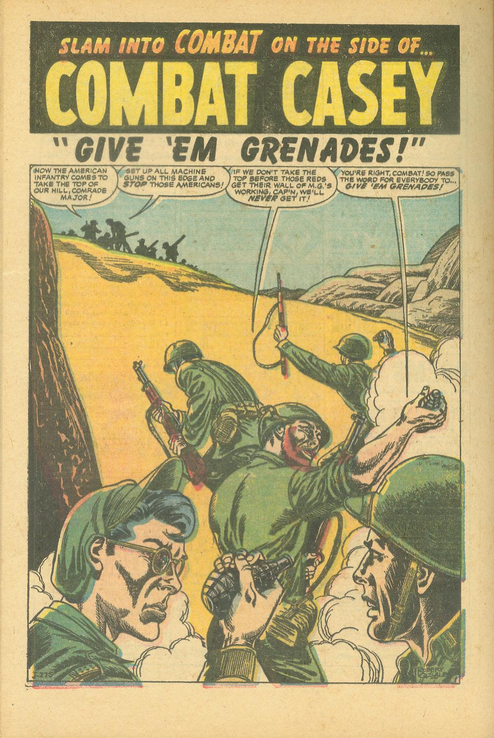 Read online Combat Casey comic -  Issue #28 - 28