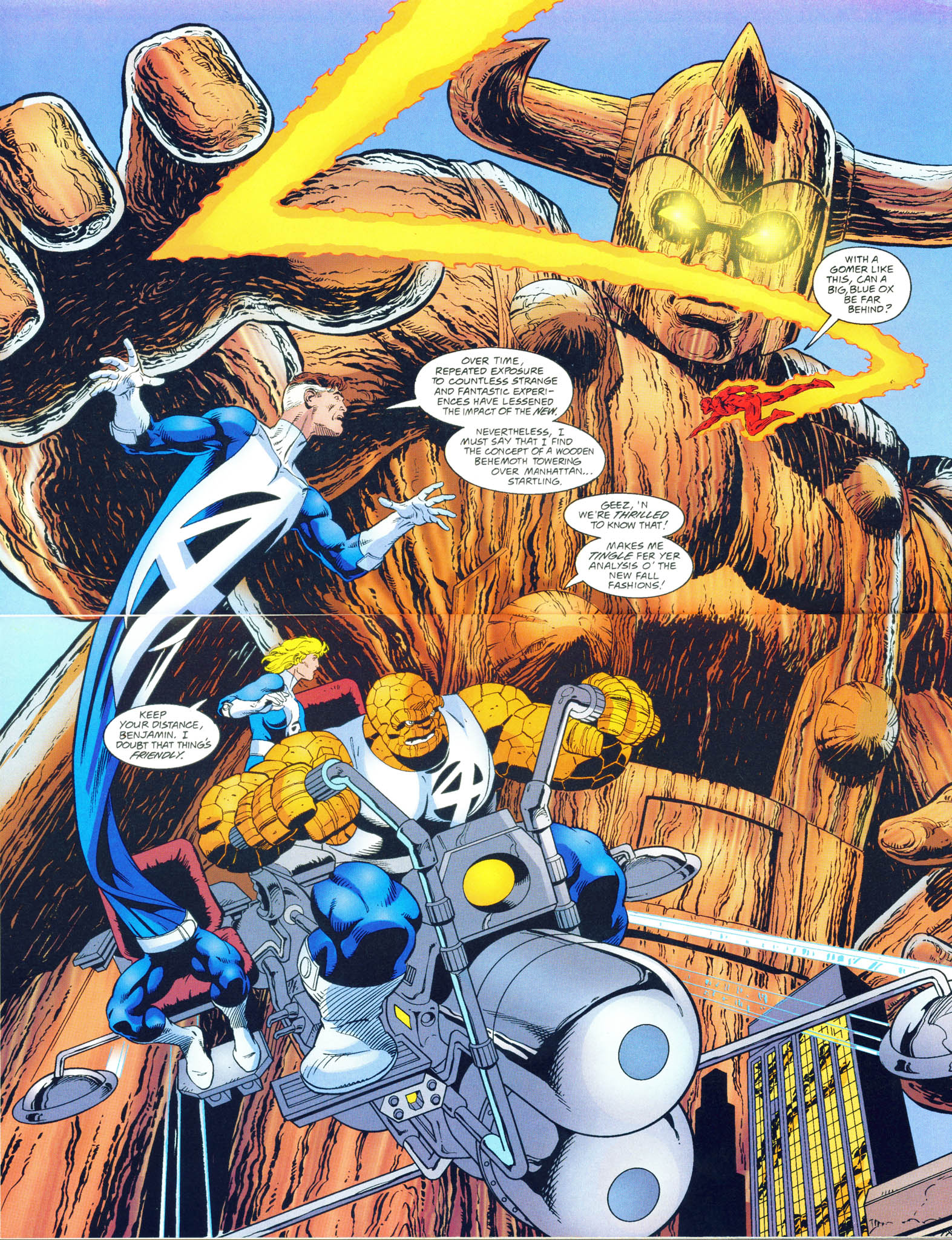 Read online Domination Factor: Fantastic Four comic -  Issue #1 - 14