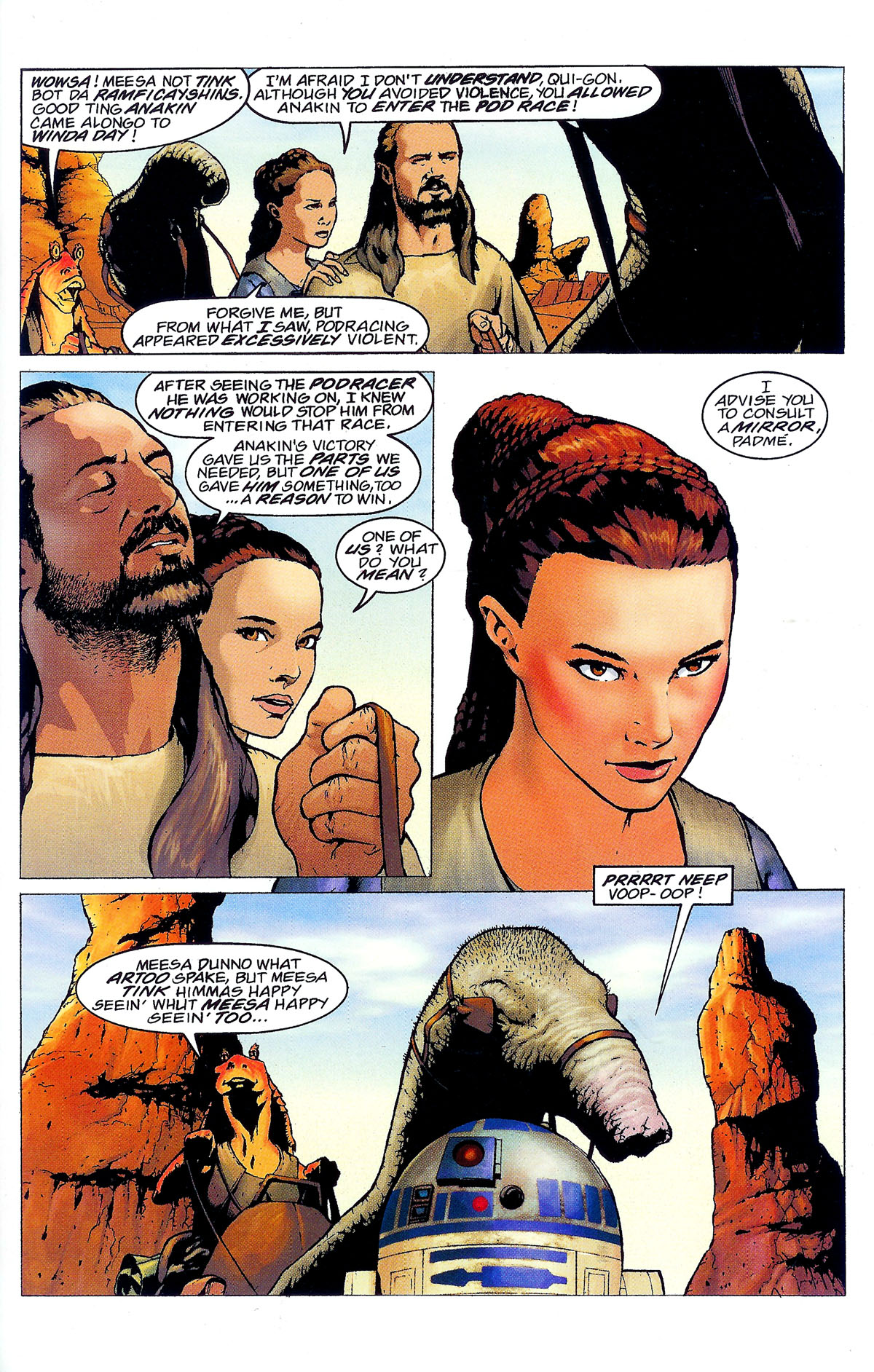 Read online Star Wars: Episode I comic -  Issue # Issue - Qui-Gon Jinn - 13