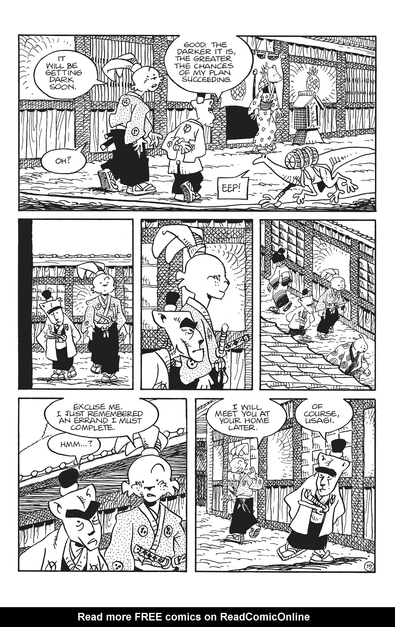 Read online Usagi Yojimbo: The Hidden comic -  Issue #4 - 17