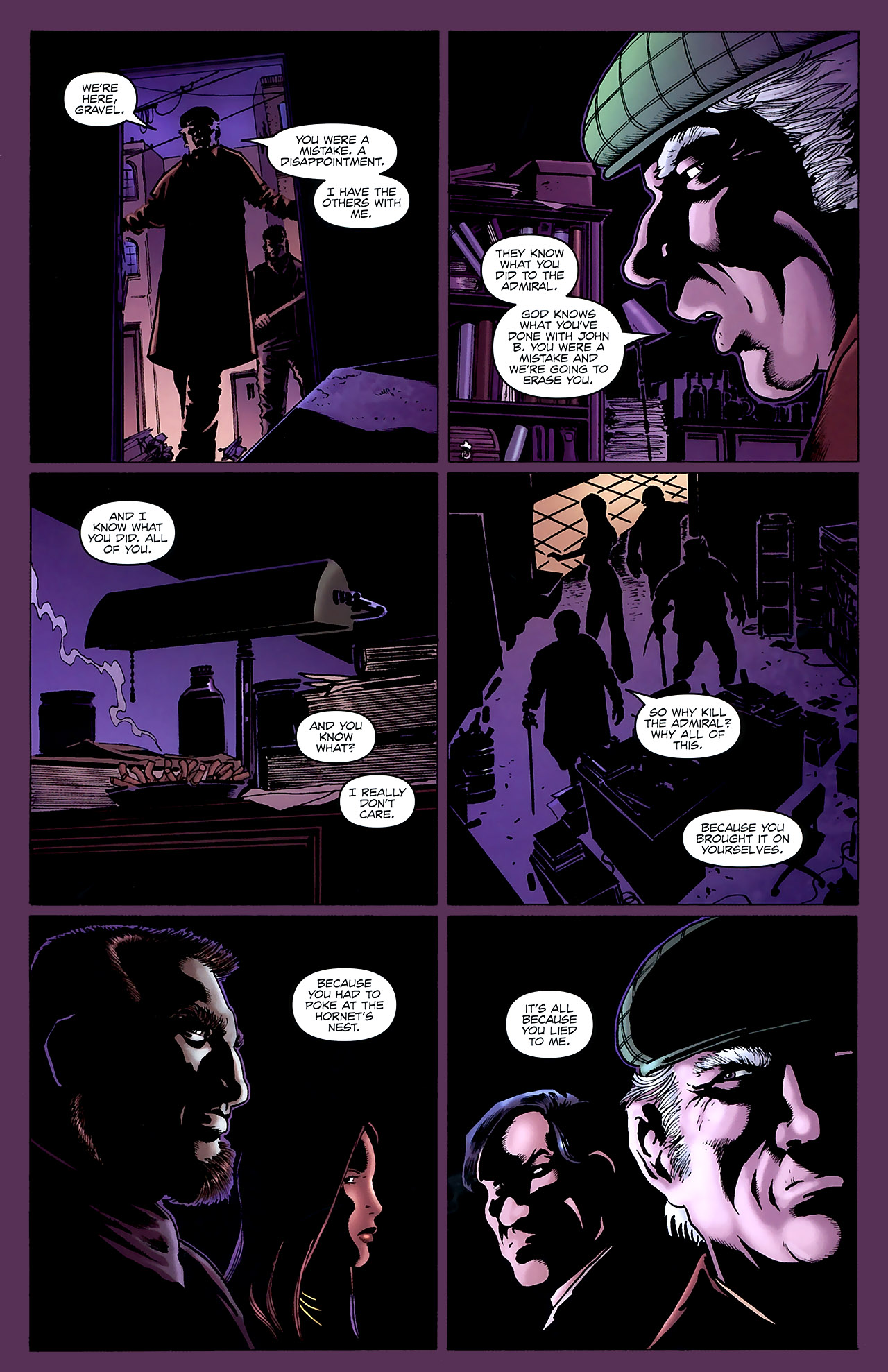 Read online Gravel comic -  Issue #14 - 8