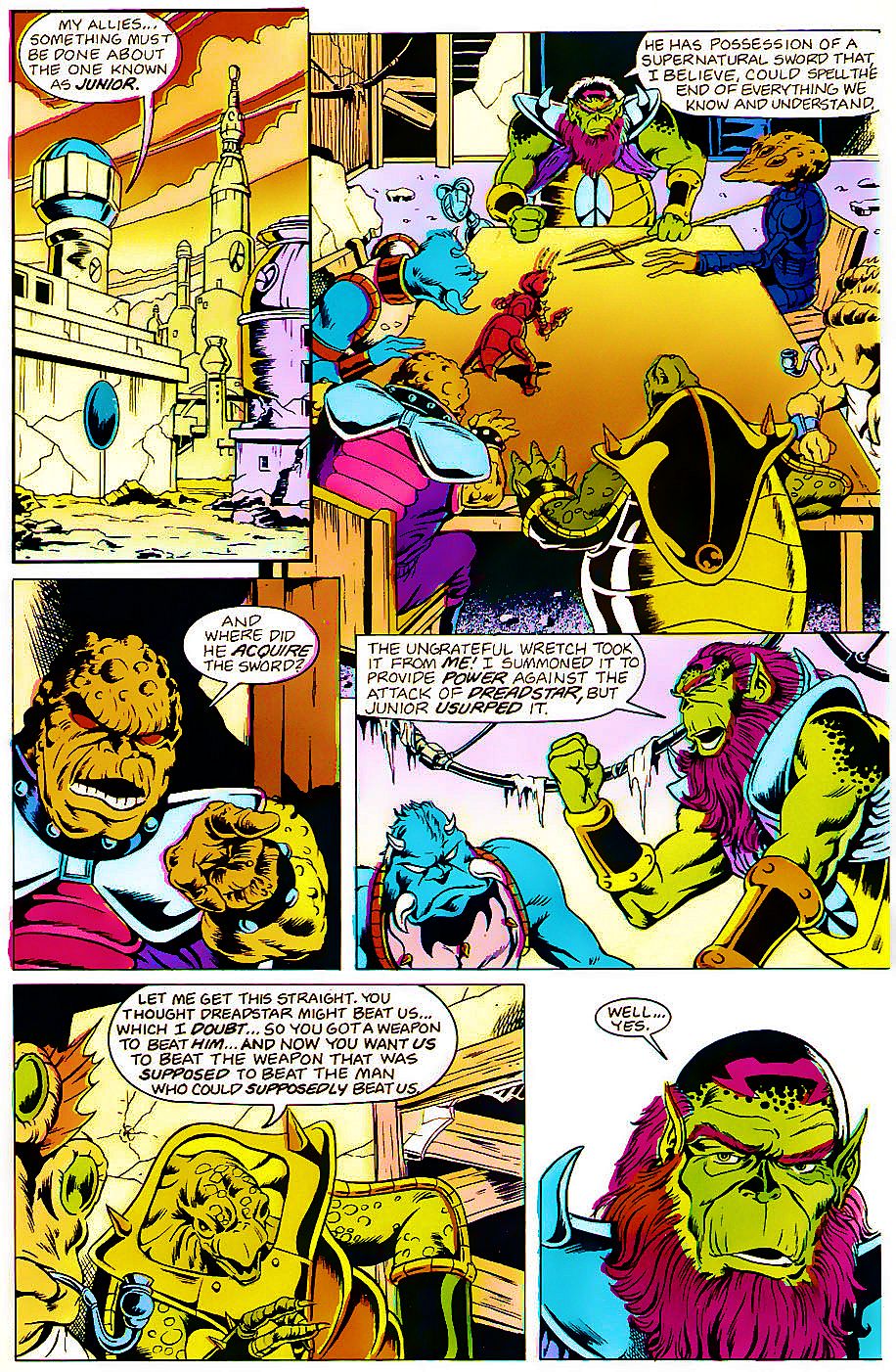 Read online Dreadstar comic -  Issue #59 - 12