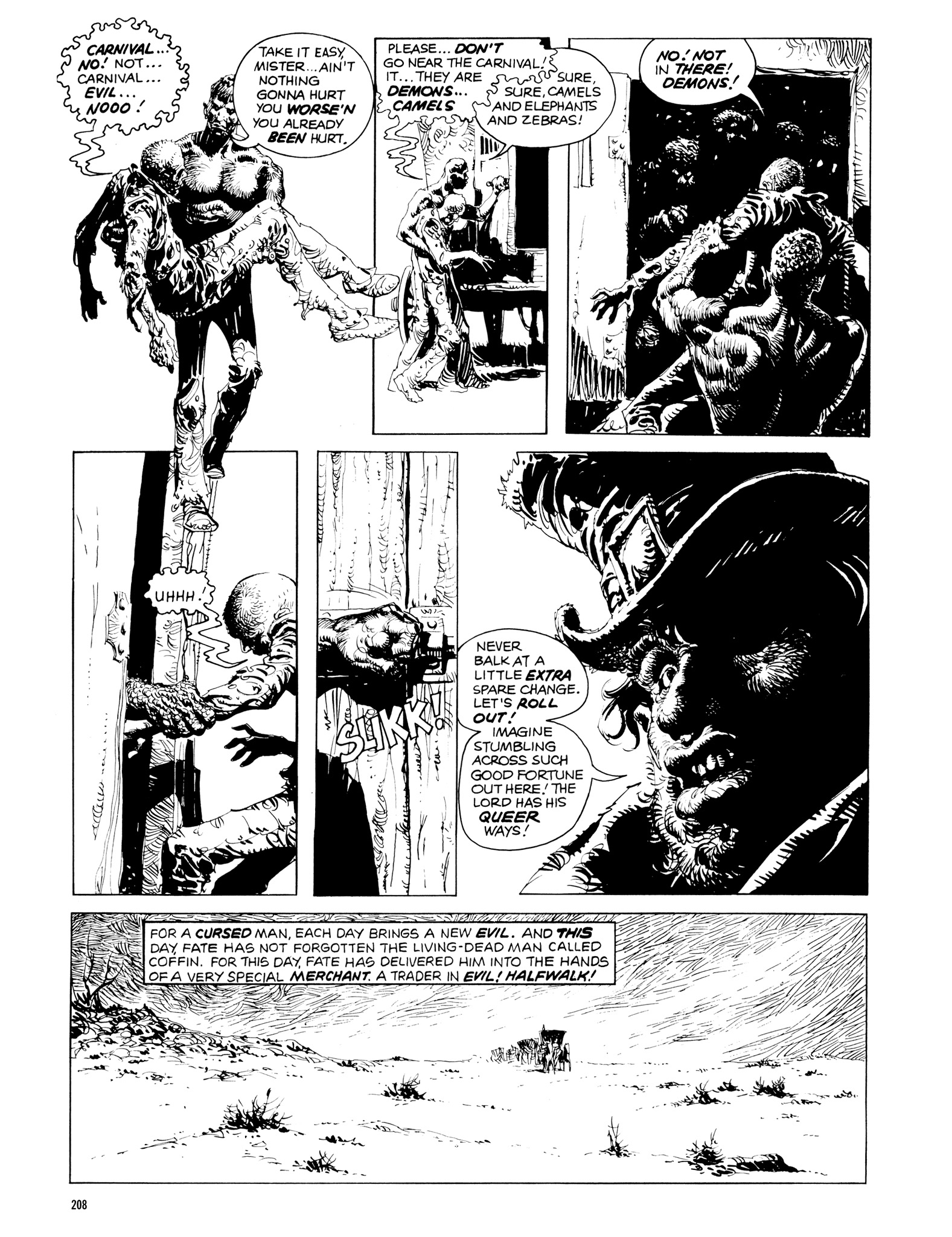 Read online Eerie Archives comic -  Issue # TPB 14 - 209