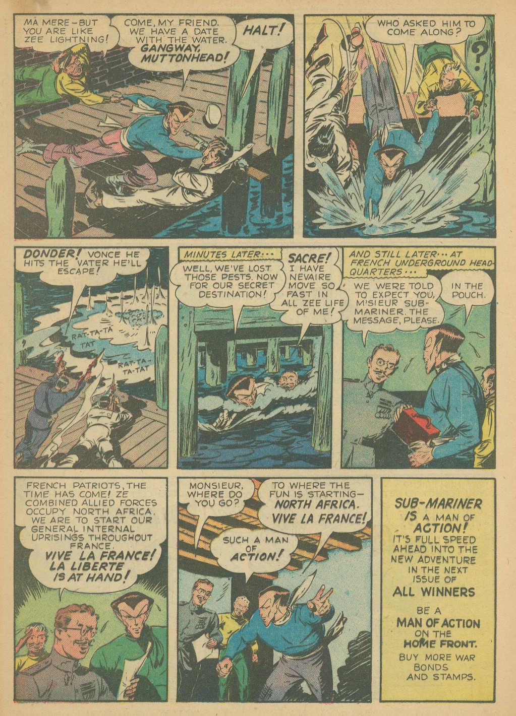 Read online All-Winners Comics comic -  Issue #8 - 40