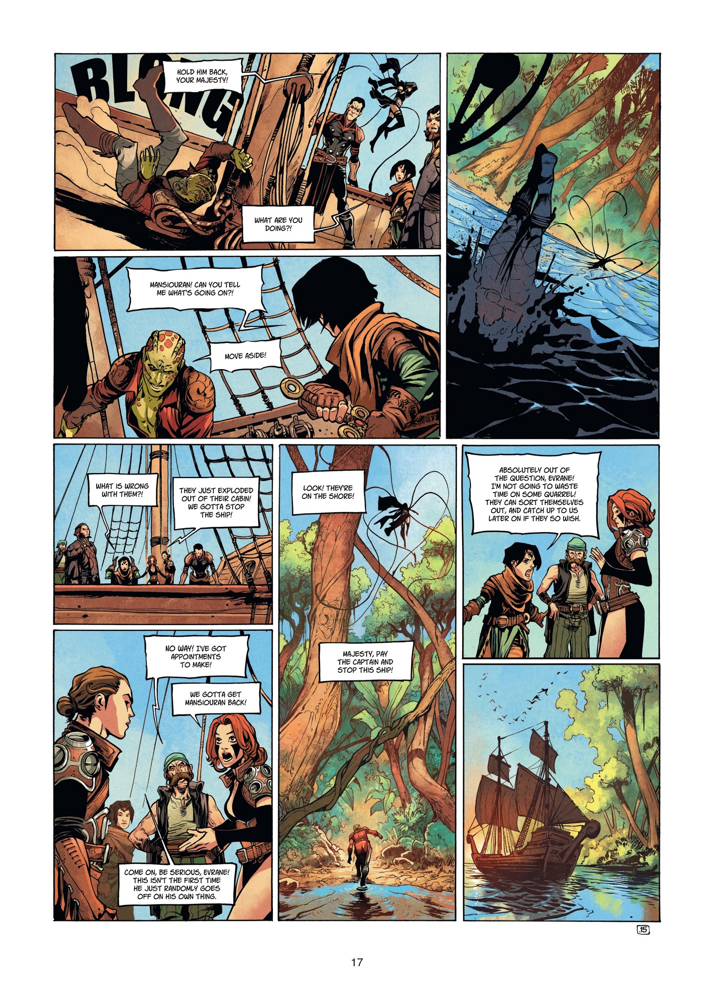 Read online Angor comic -  Issue #4 - 17