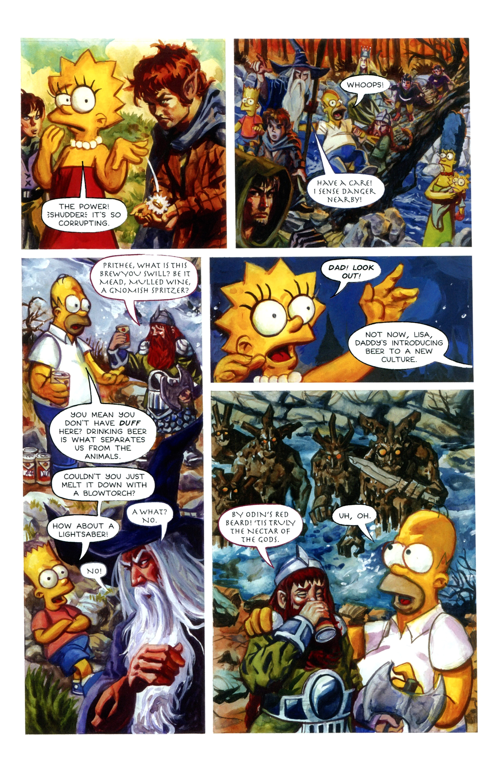 Read online Simpsons Illustrated (2012) comic -  Issue #13 - 34