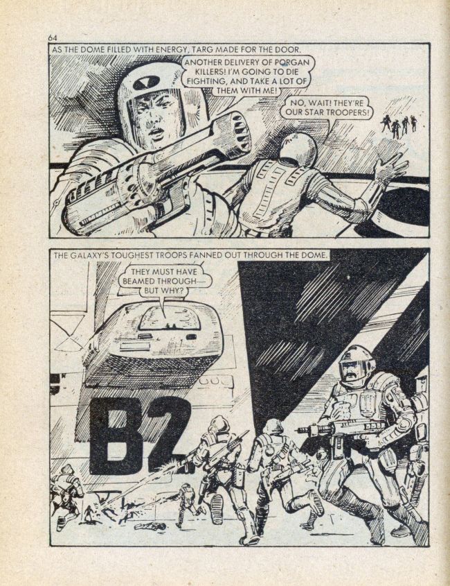 Read online Starblazer comic -  Issue #27 - 64