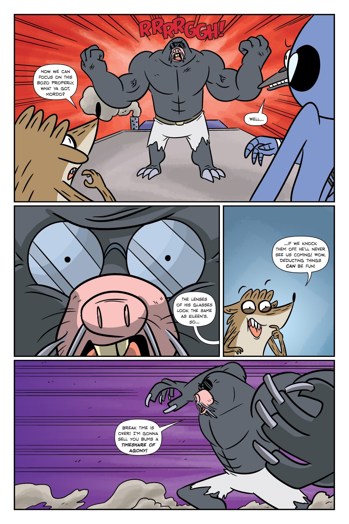 Read online Regular Show: Noir Means Noir, Buddy comic -  Issue # TPB (Part 2) - 45