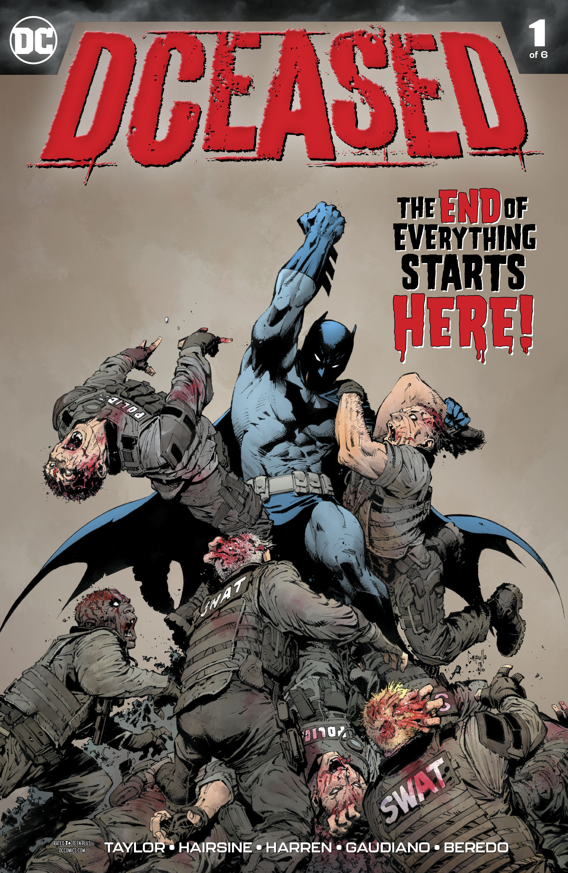Read online DCeased comic -  Issue #1 - 1