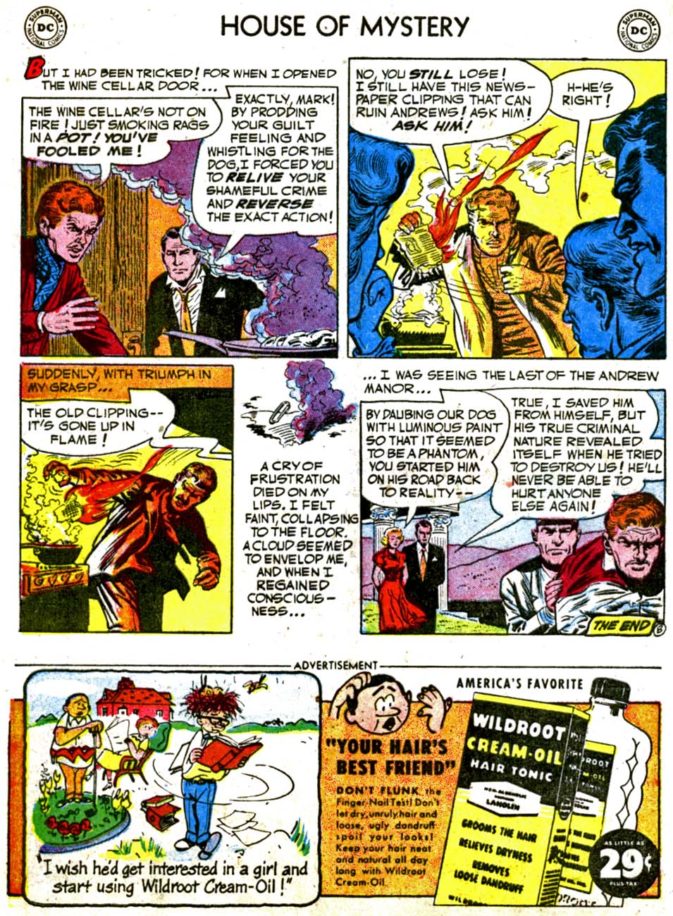 Read online House of Mystery (1951) comic -  Issue #9 - 34