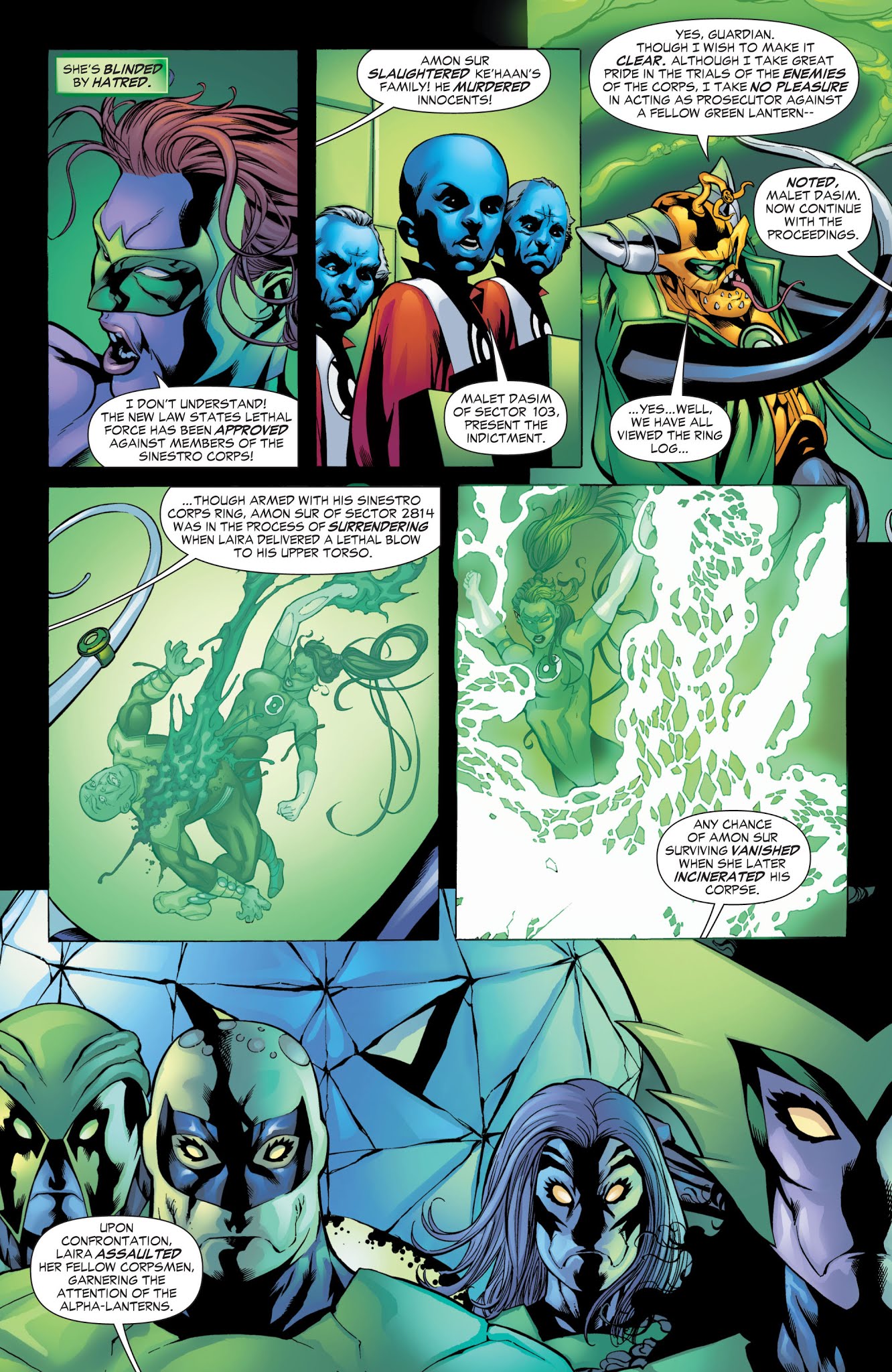 Read online Green Lantern (2005) comic -  Issue # _TPB 6 (Part 1) - 56