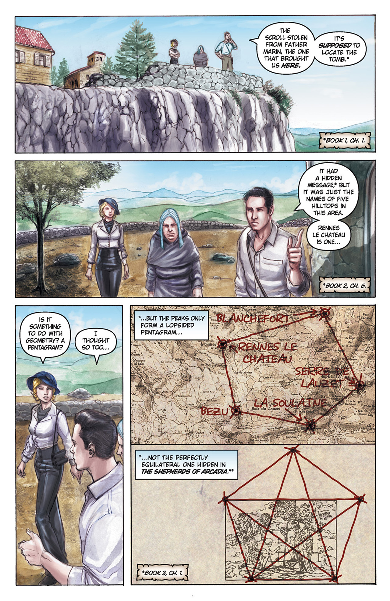 Read online Rex Mundi (2006) comic -  Issue # TPB 4 - 109