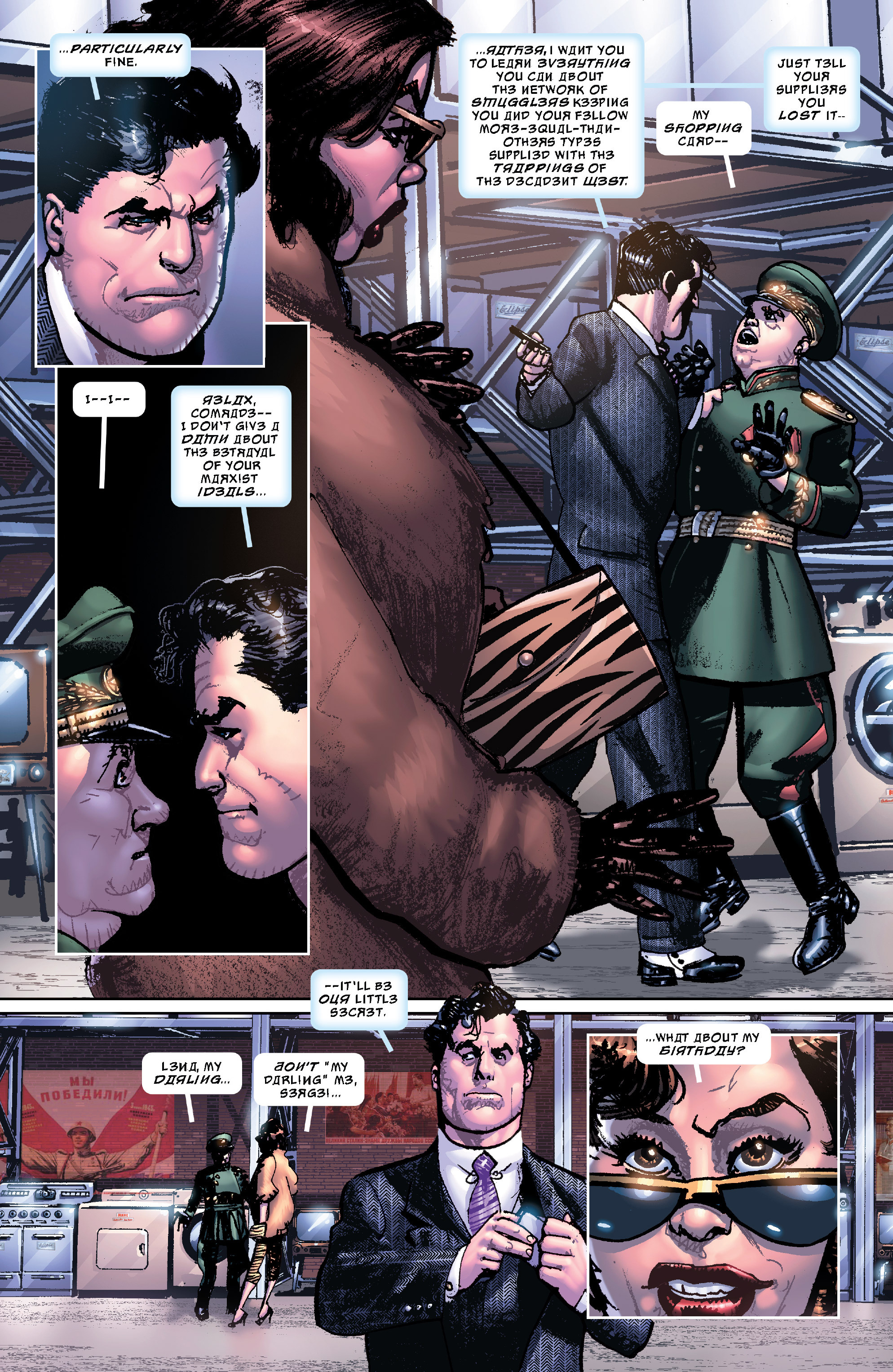 Read online The Shadow: Midnight in Moscow comic -  Issue #5 - 5