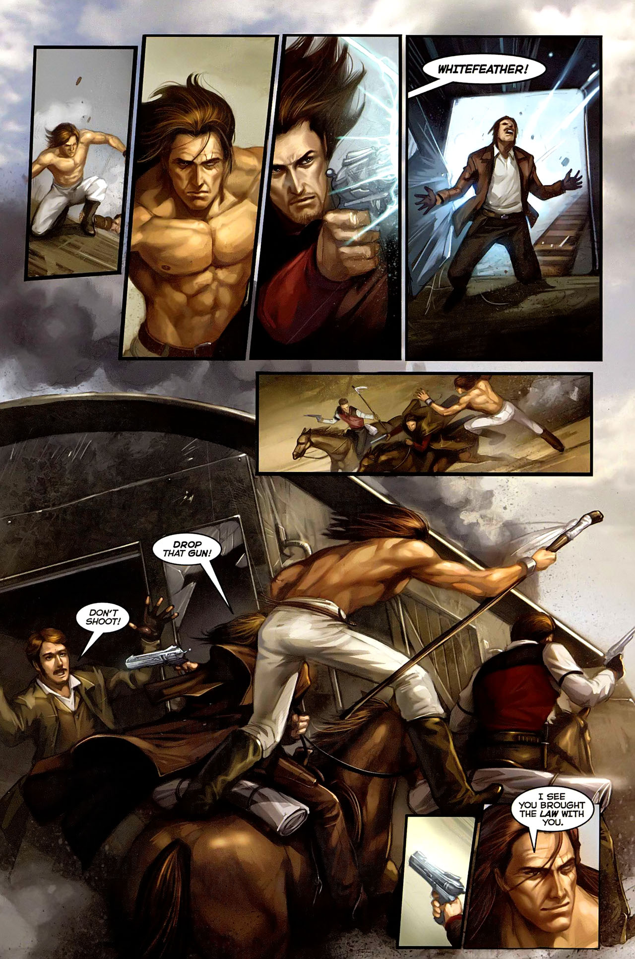 Read online Caliber comic -  Issue #4 - 21