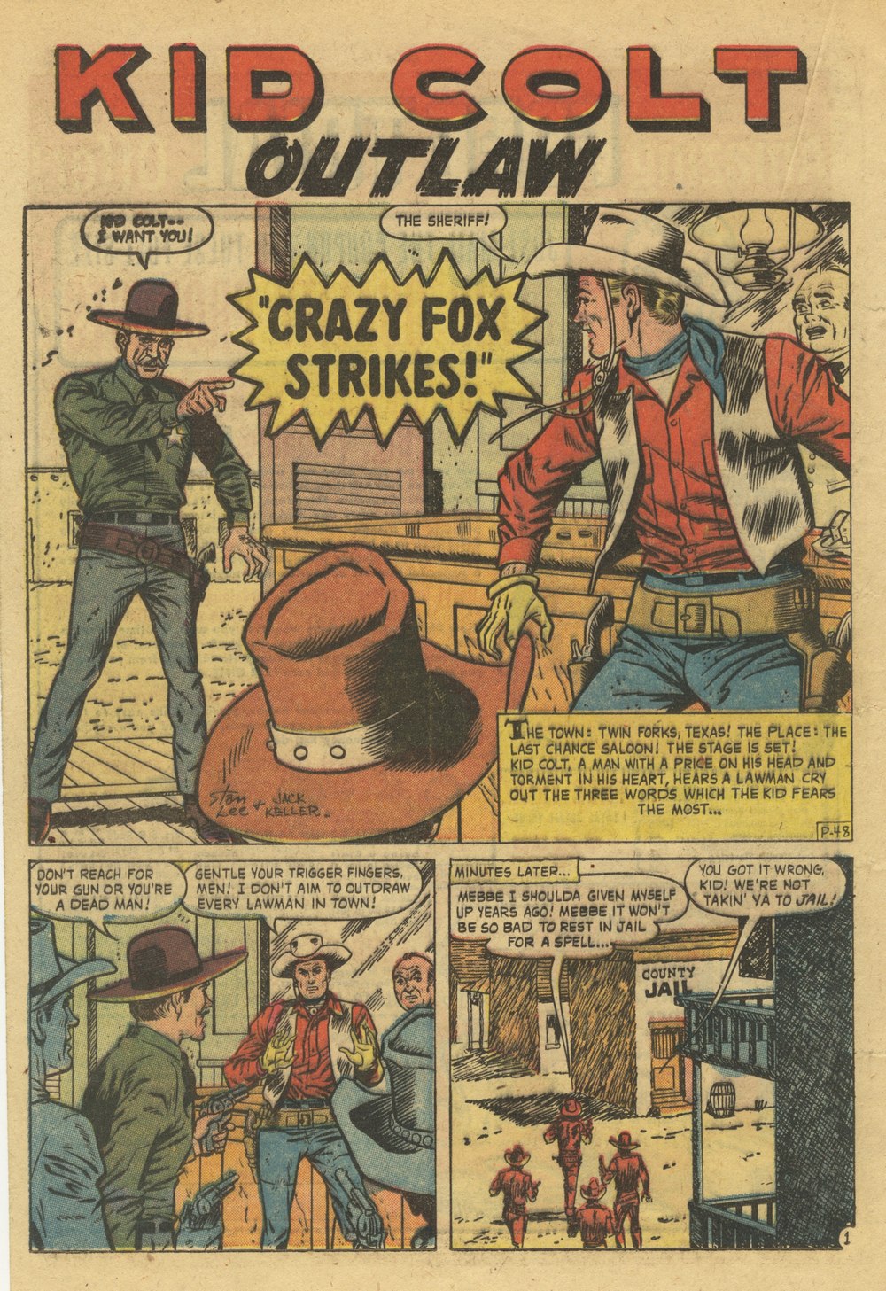 Read online Kid Colt Outlaw comic -  Issue #78 - 20