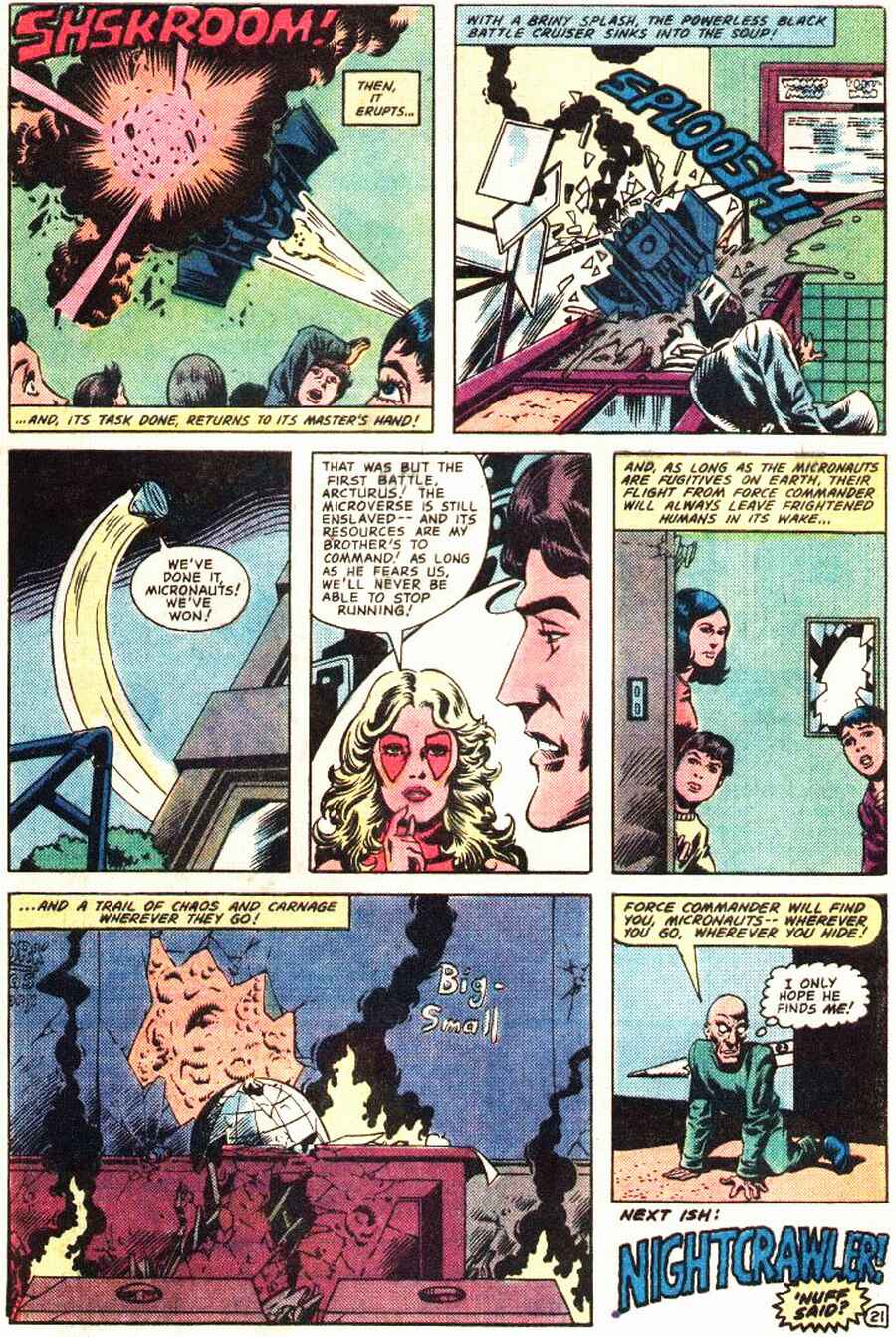Read online Micronauts (1979) comic -  Issue #36 - 22