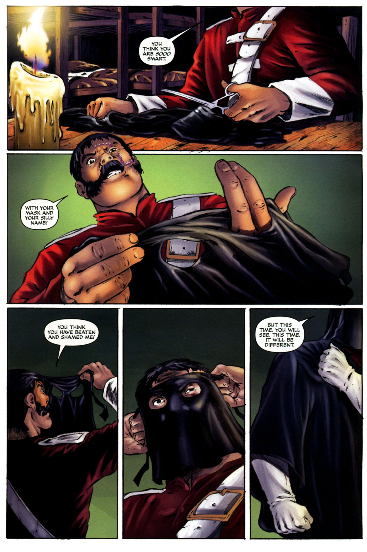 Read online Zorro (2008) comic -  Issue #12 - 26