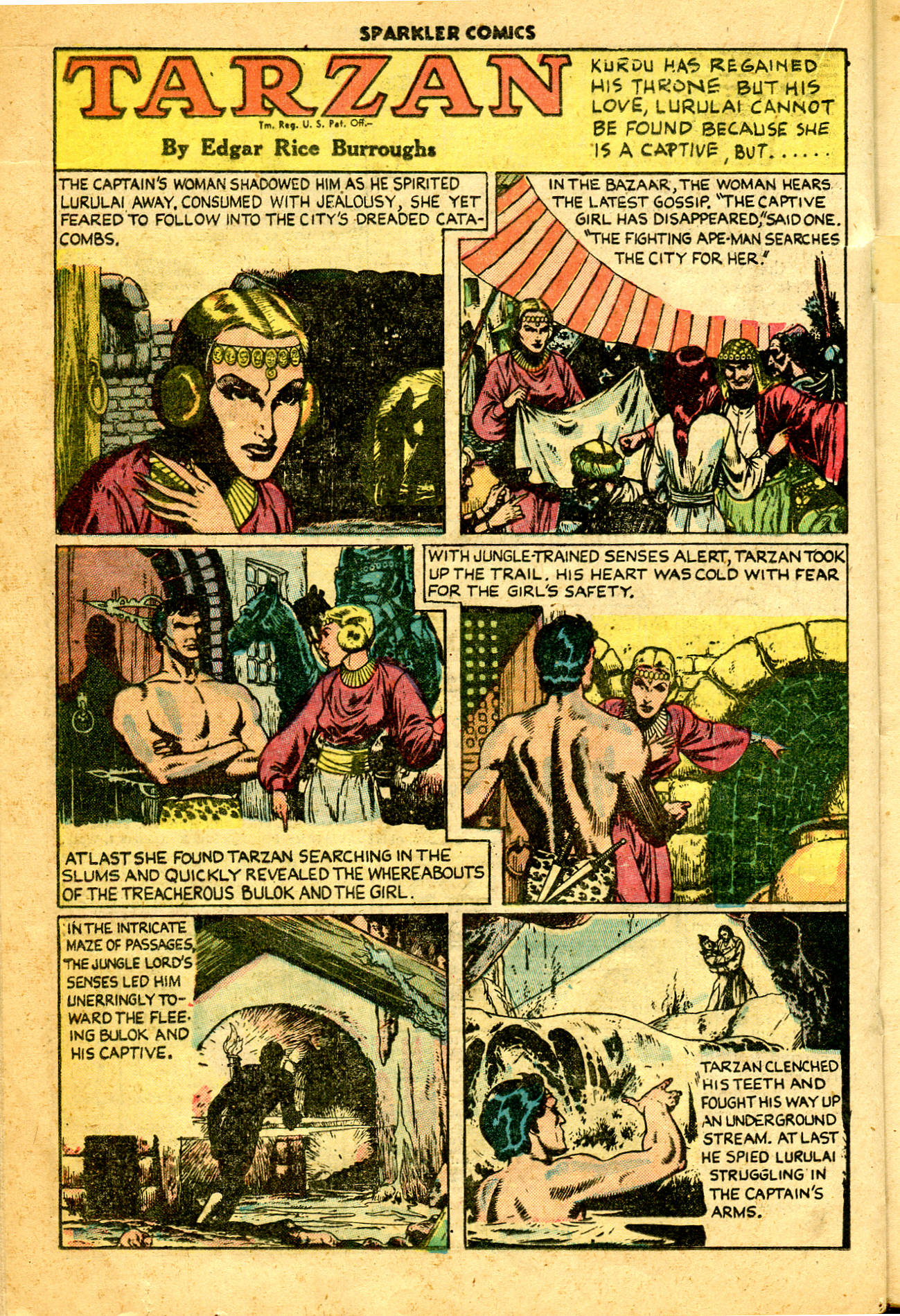 Read online Sparkler Comics comic -  Issue #82 - 28