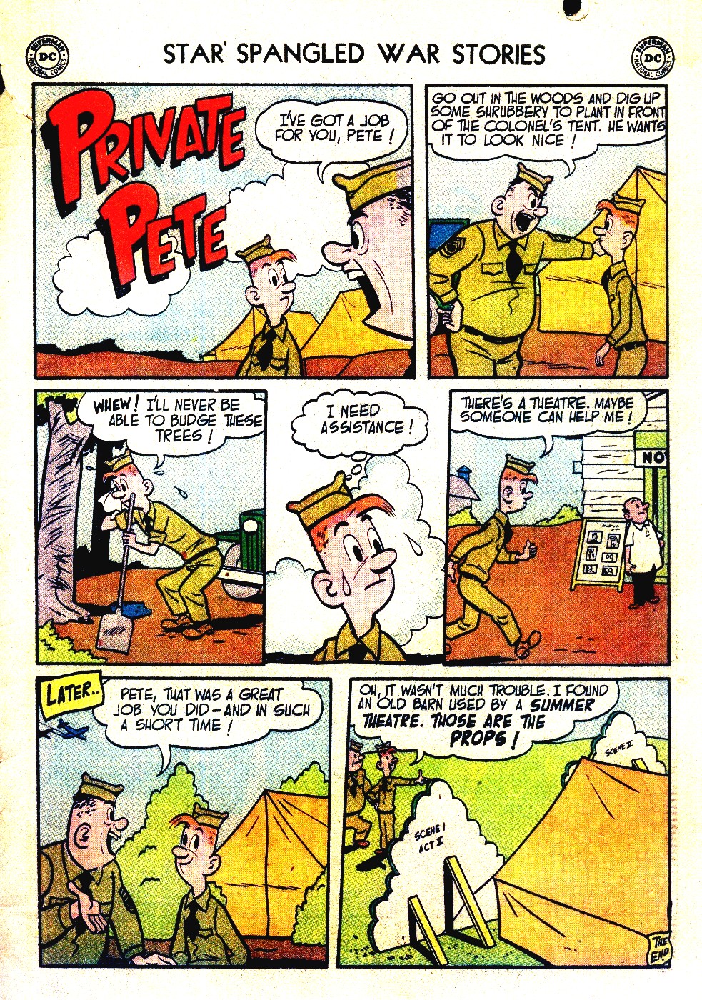 Read online Star Spangled War Stories (1952) comic -  Issue #57 - 33