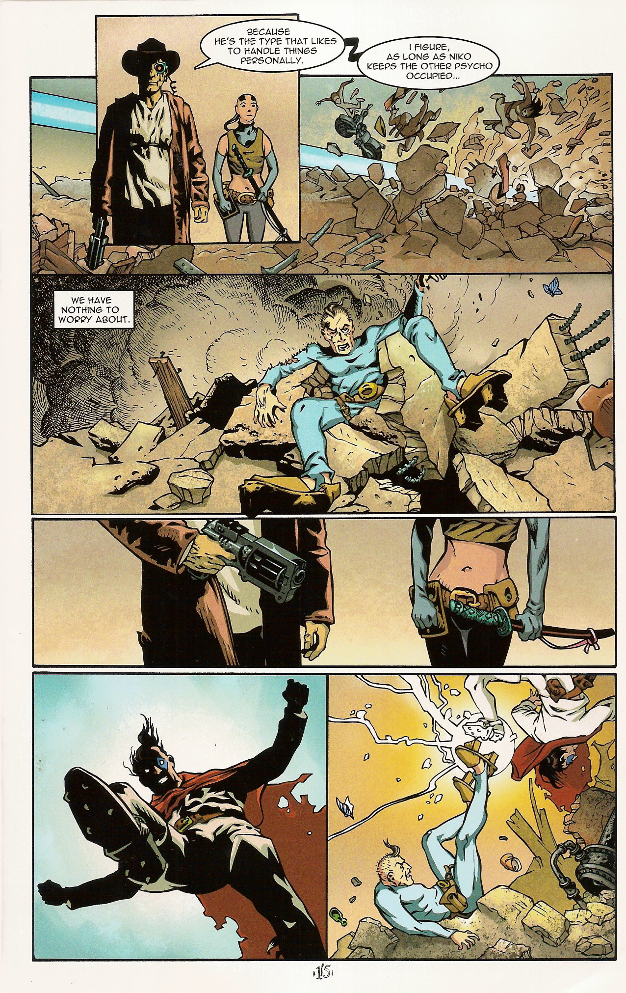 Read online Robotika: For A Few Rubles More comic -  Issue #3 & 4 - 15