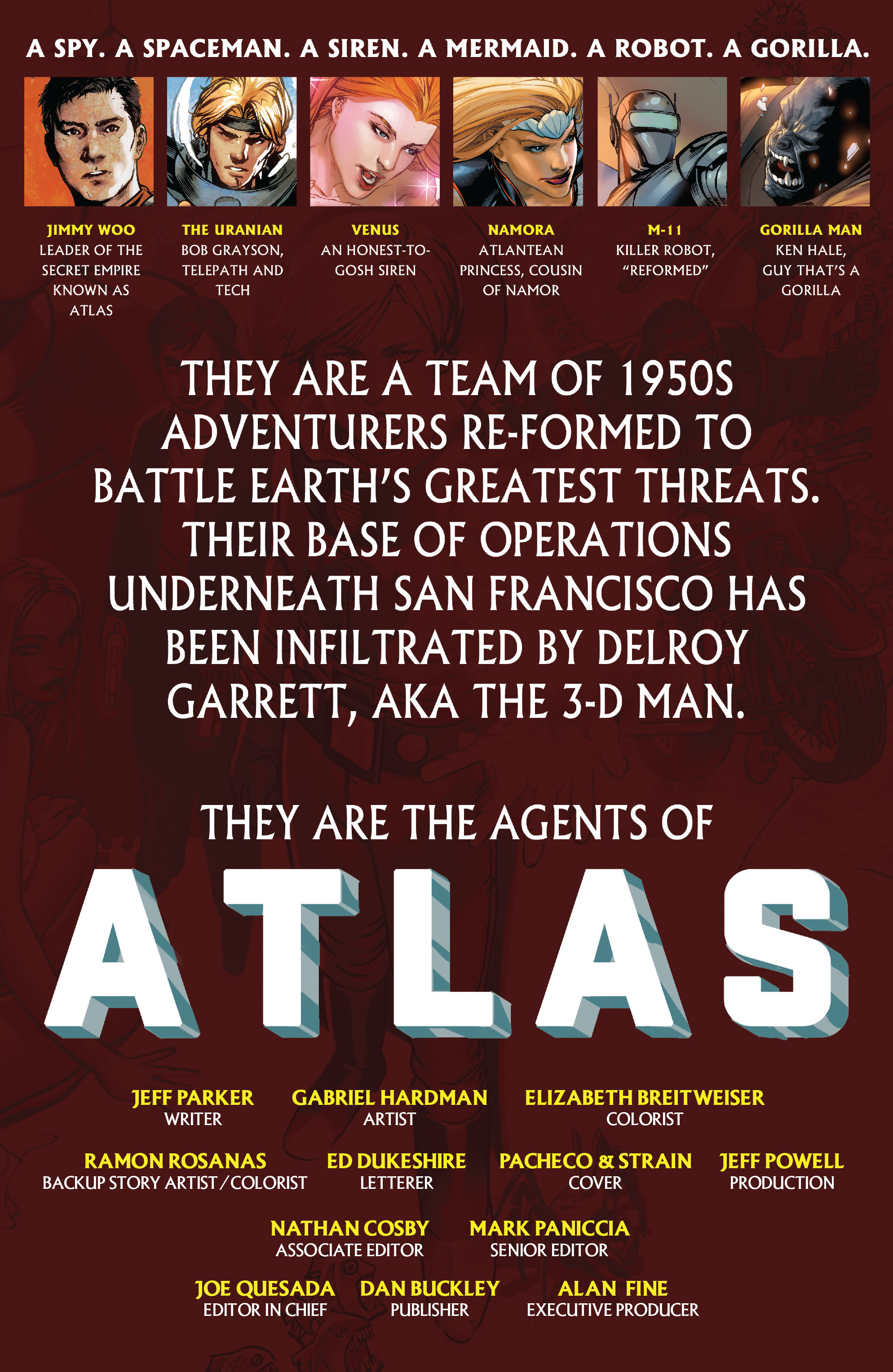 Read online Atlas comic -  Issue #2 - 2
