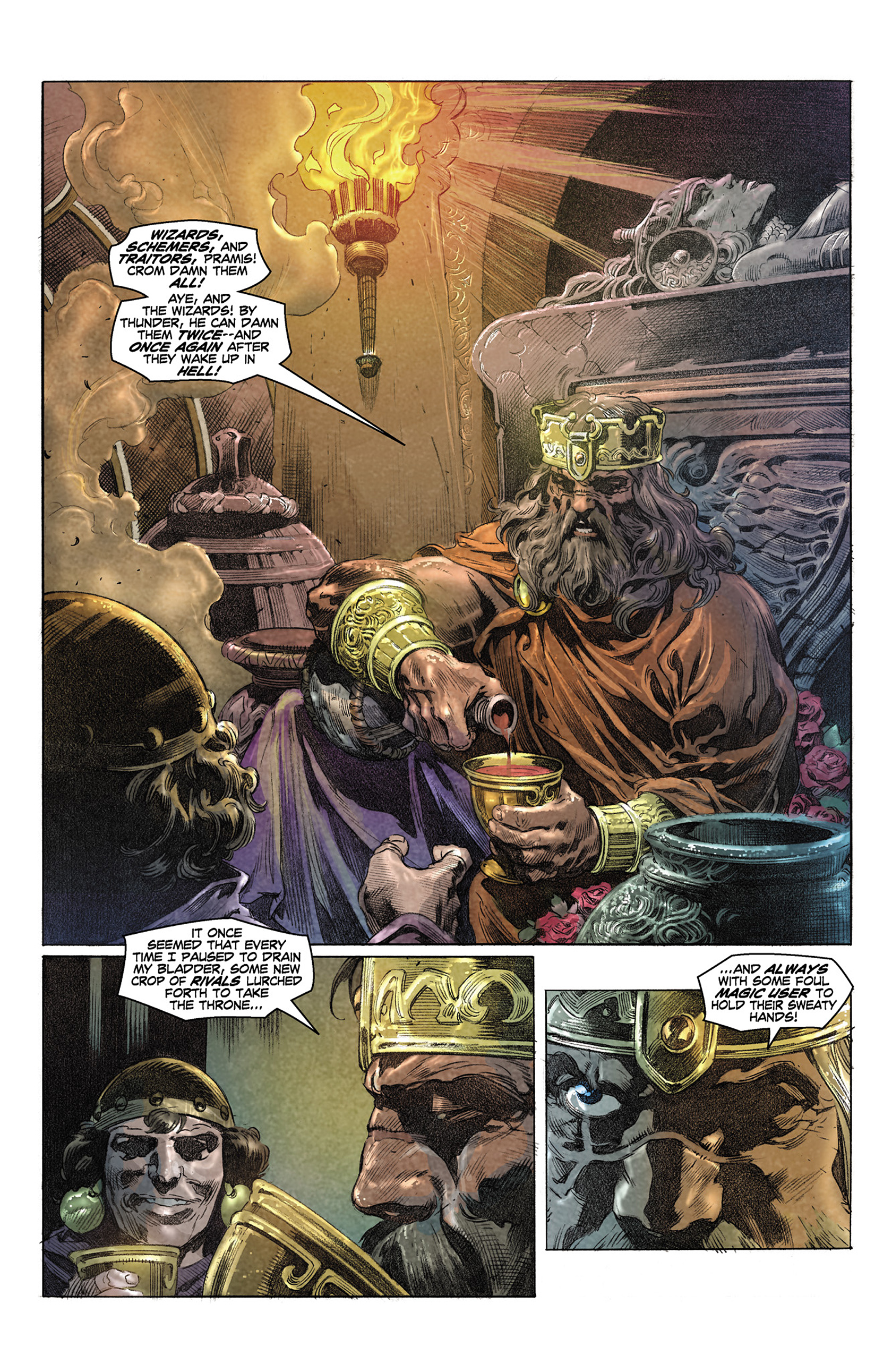 Read online King Conan: The Hour of the Dragon comic -  Issue #2 - 3