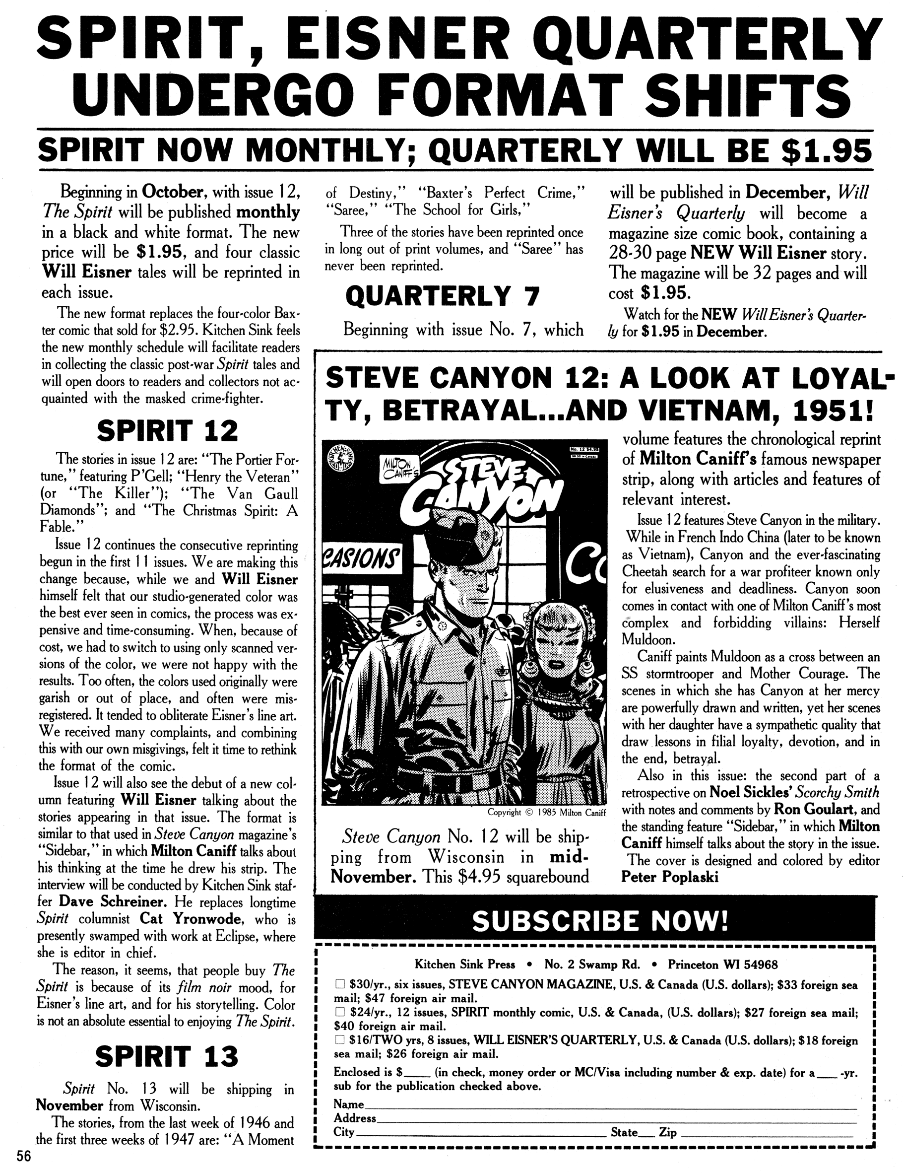 Read online Will Eisner's Quarterly comic -  Issue #6 - 56