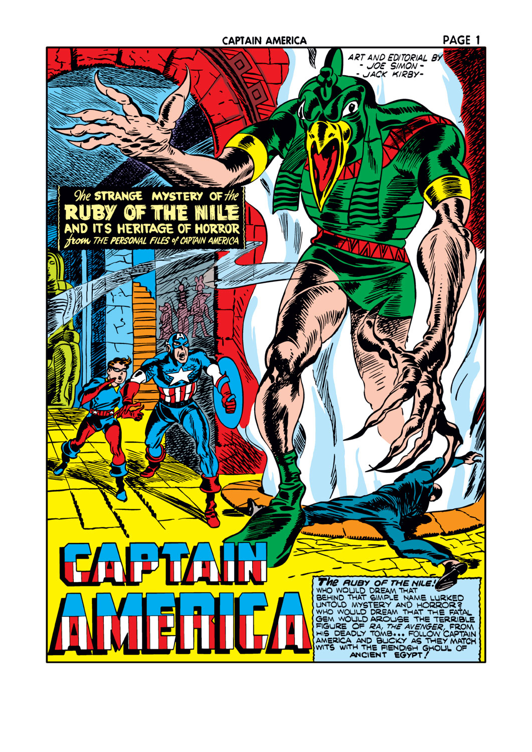 Captain America Comics 8 Page 3