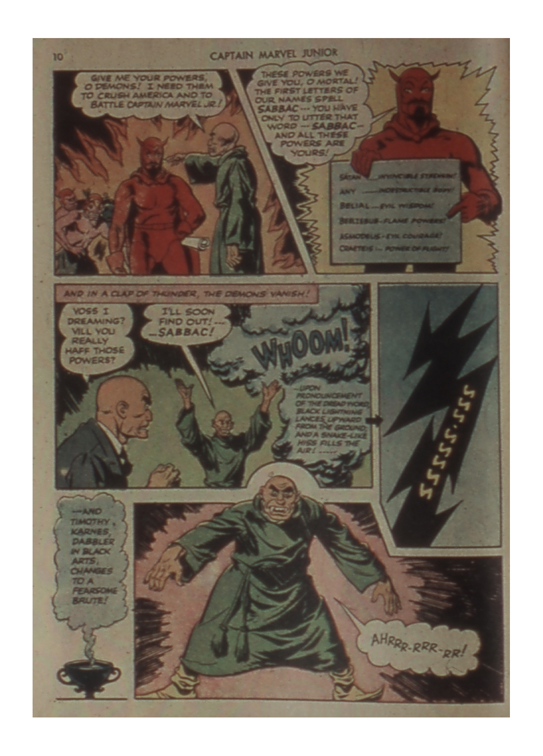 Read online Captain Marvel, Jr. comic -  Issue #4 - 11