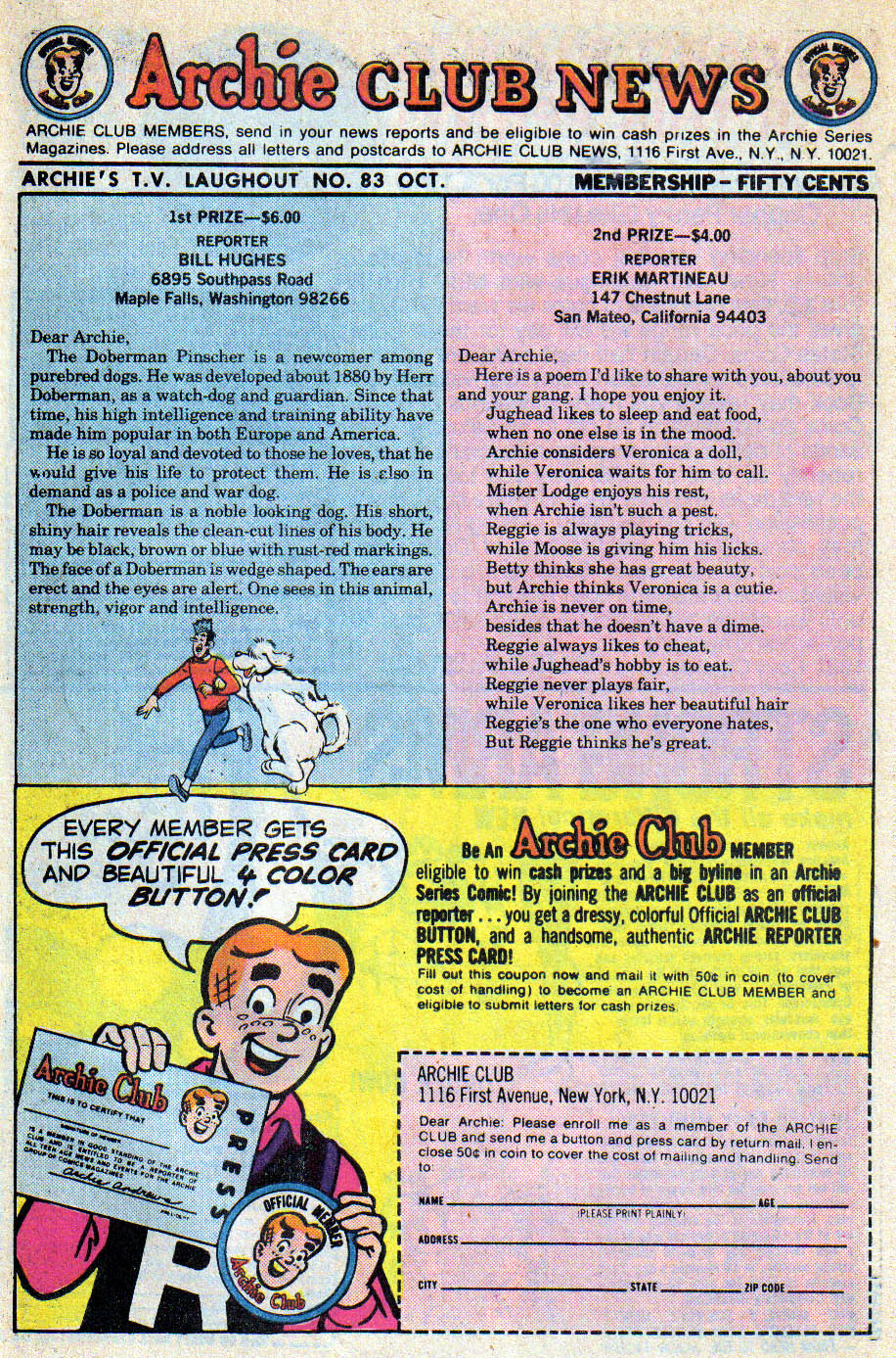 Read online Archie's TV Laugh-Out comic -  Issue #83 - 20
