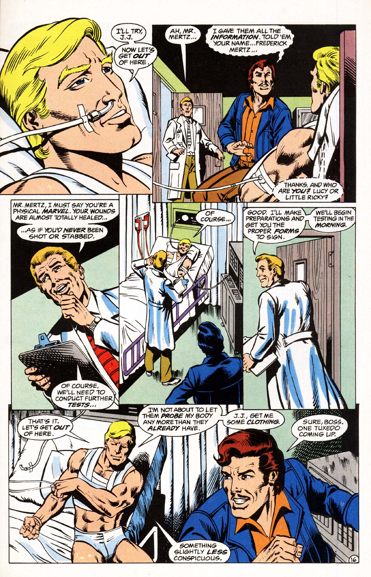 Read online Vigilante (1983) comic -  Issue #6 - 18