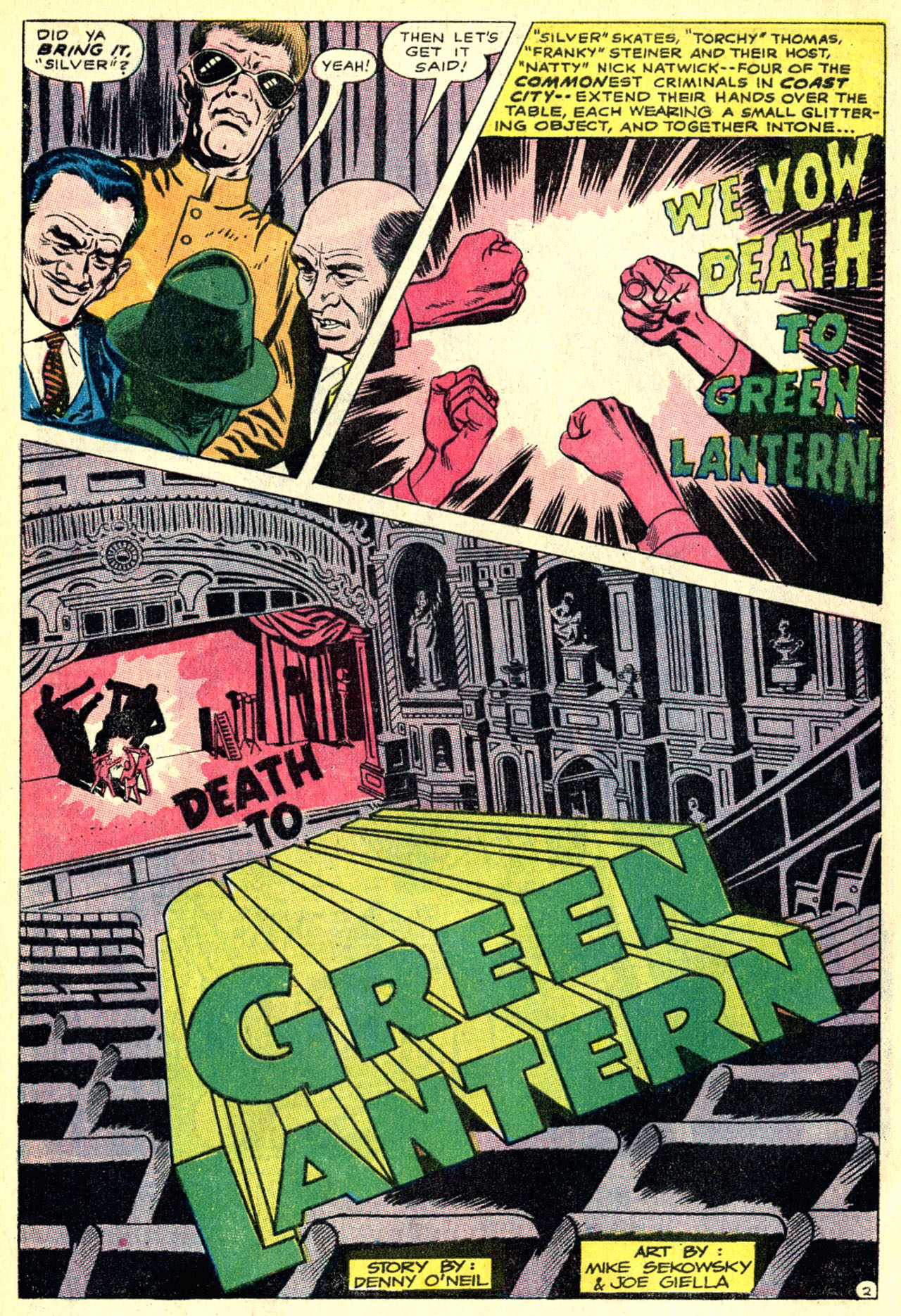 Read online Green Lantern (1960) comic -  Issue #64 - 4