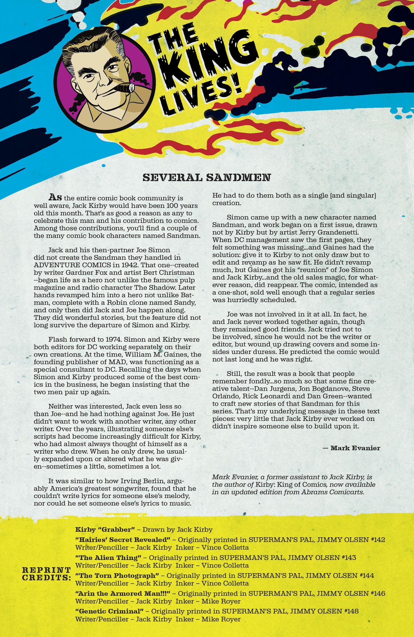 Read online The Sandman Special comic -  Issue # Full - 39