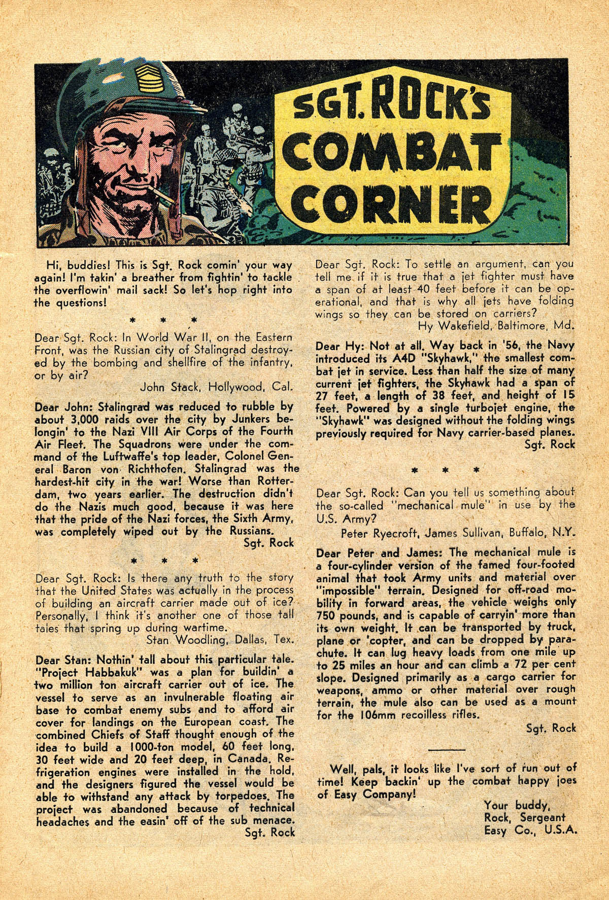 Read online Our Army at War (1952) comic -  Issue #121 - 21