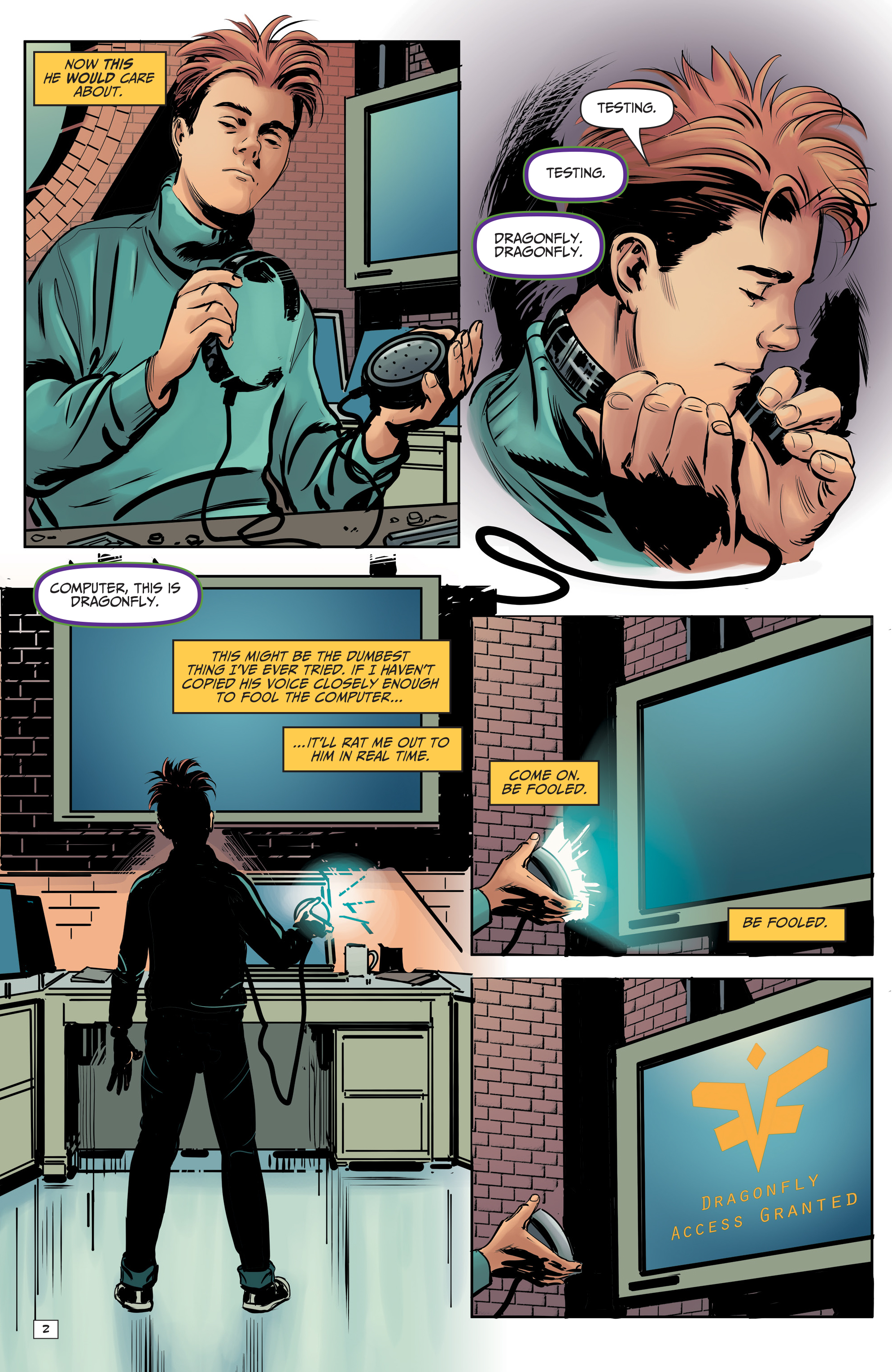 Read online Dragonfly & Dragonflyman comic -  Issue #4 - 4