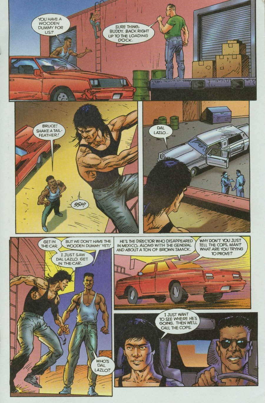 Read online Bruce Lee comic -  Issue #6 - 18