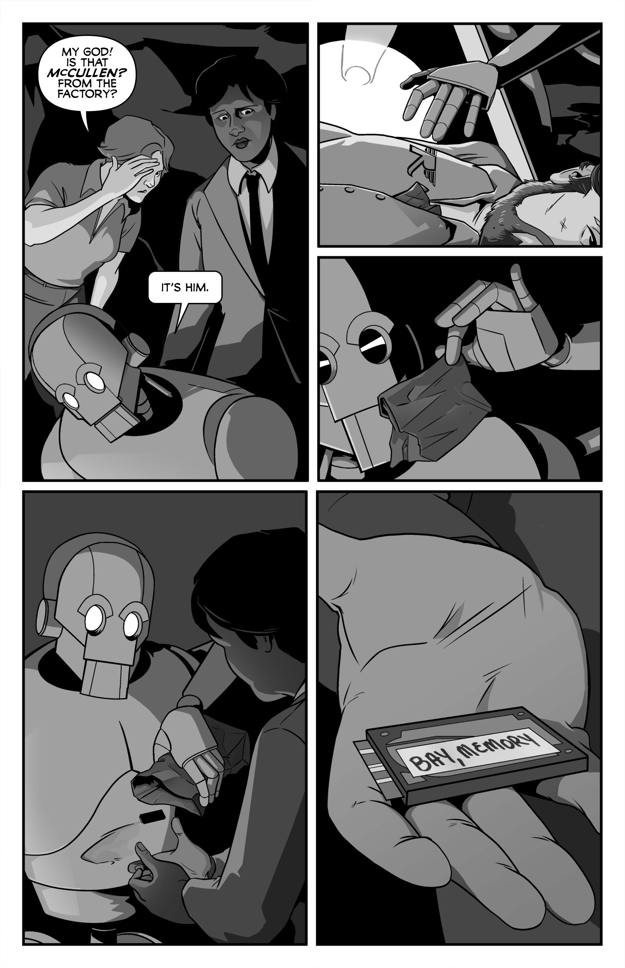 Read online Copernicus Jones: Robot Detective comic -  Issue #9 - 14