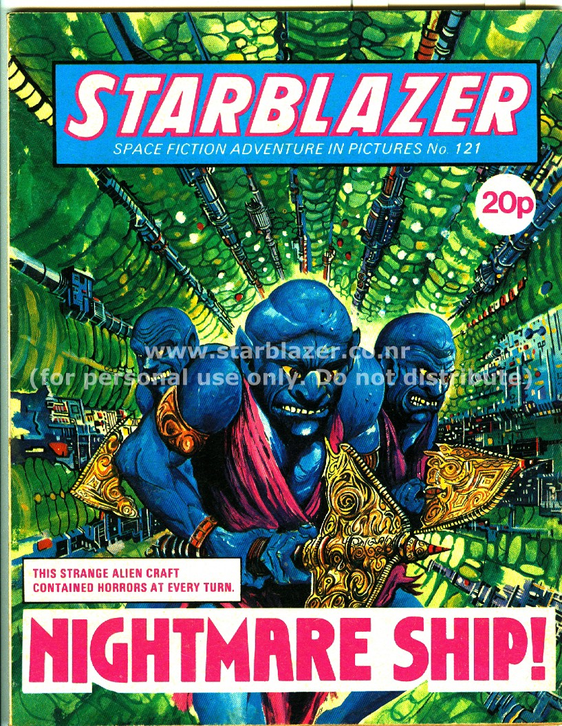 Read online Starblazer comic -  Issue #121 - 2