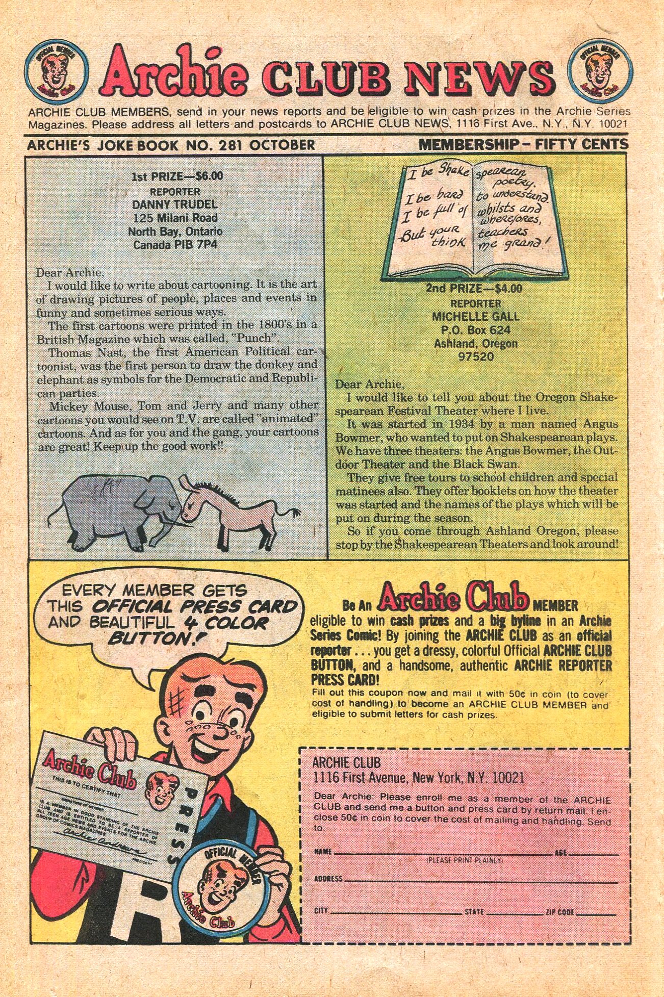 Read online Archie's Joke Book Magazine comic -  Issue #281 - 18