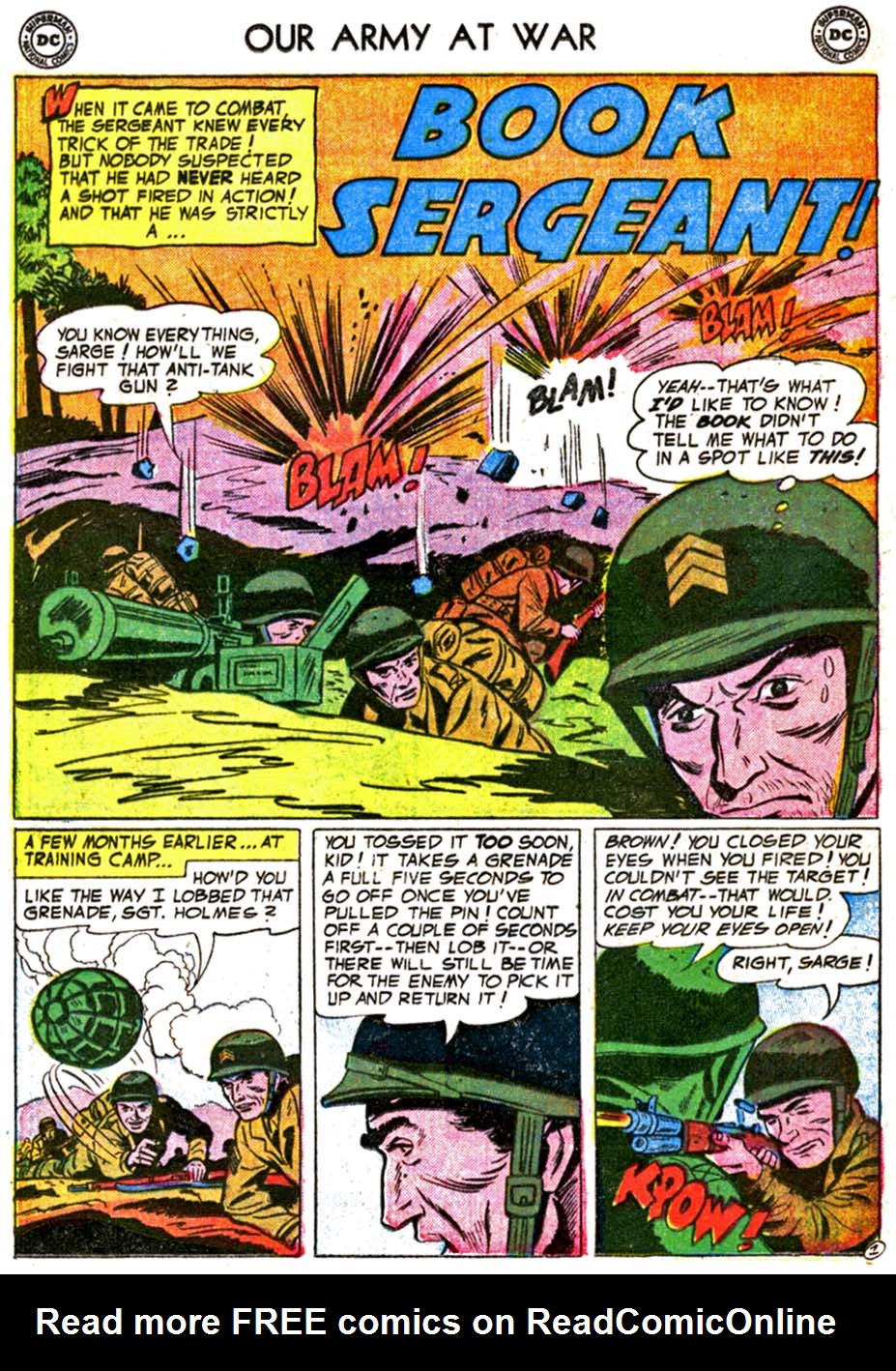 Read online Our Army at War (1952) comic -  Issue #37 - 12