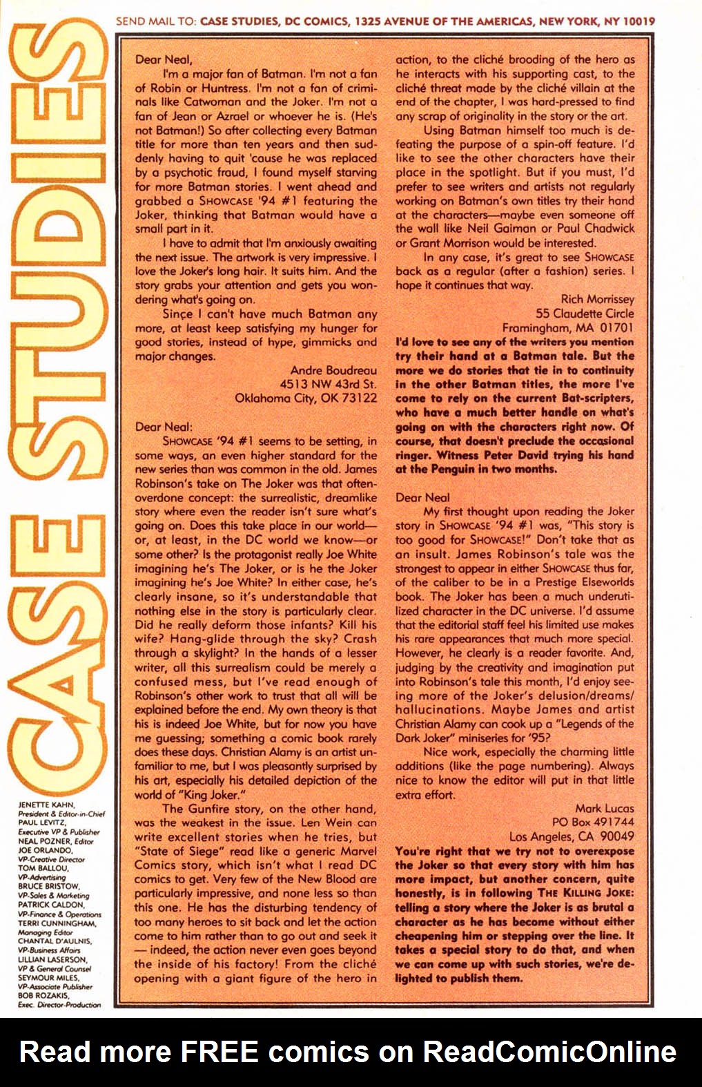 Read online Showcase '94 comic -  Issue #5 - 40