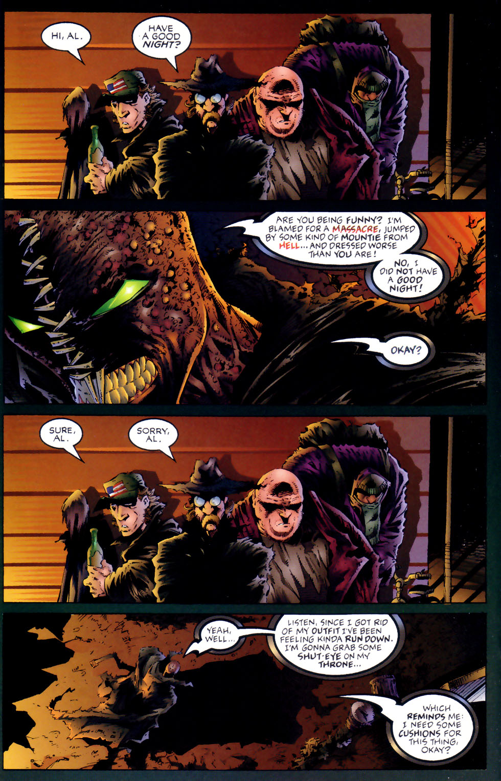 Read online Spawn: Blood Feud comic -  Issue #2 - 21