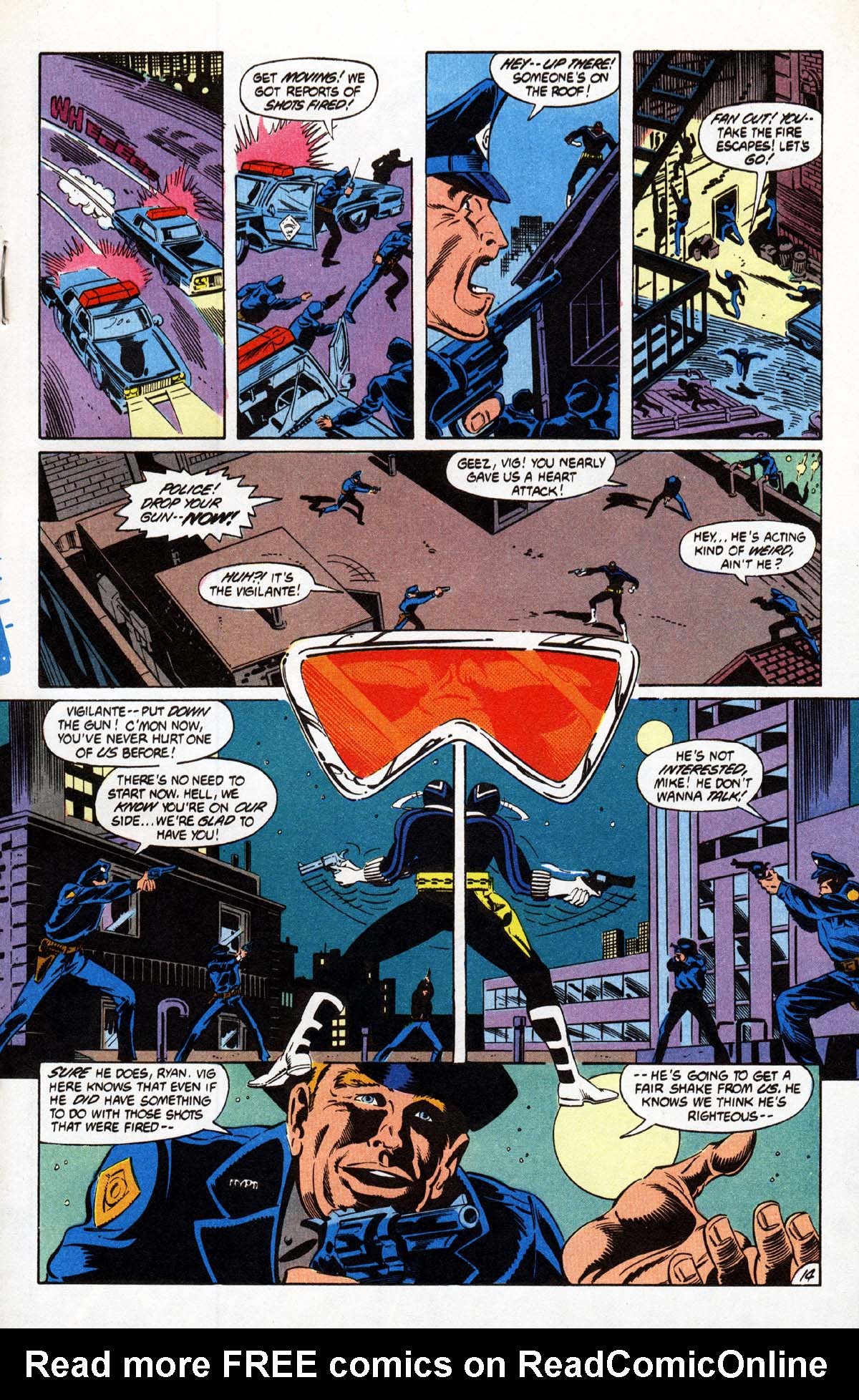 Read online Vigilante (1983) comic -  Issue #20 - 15