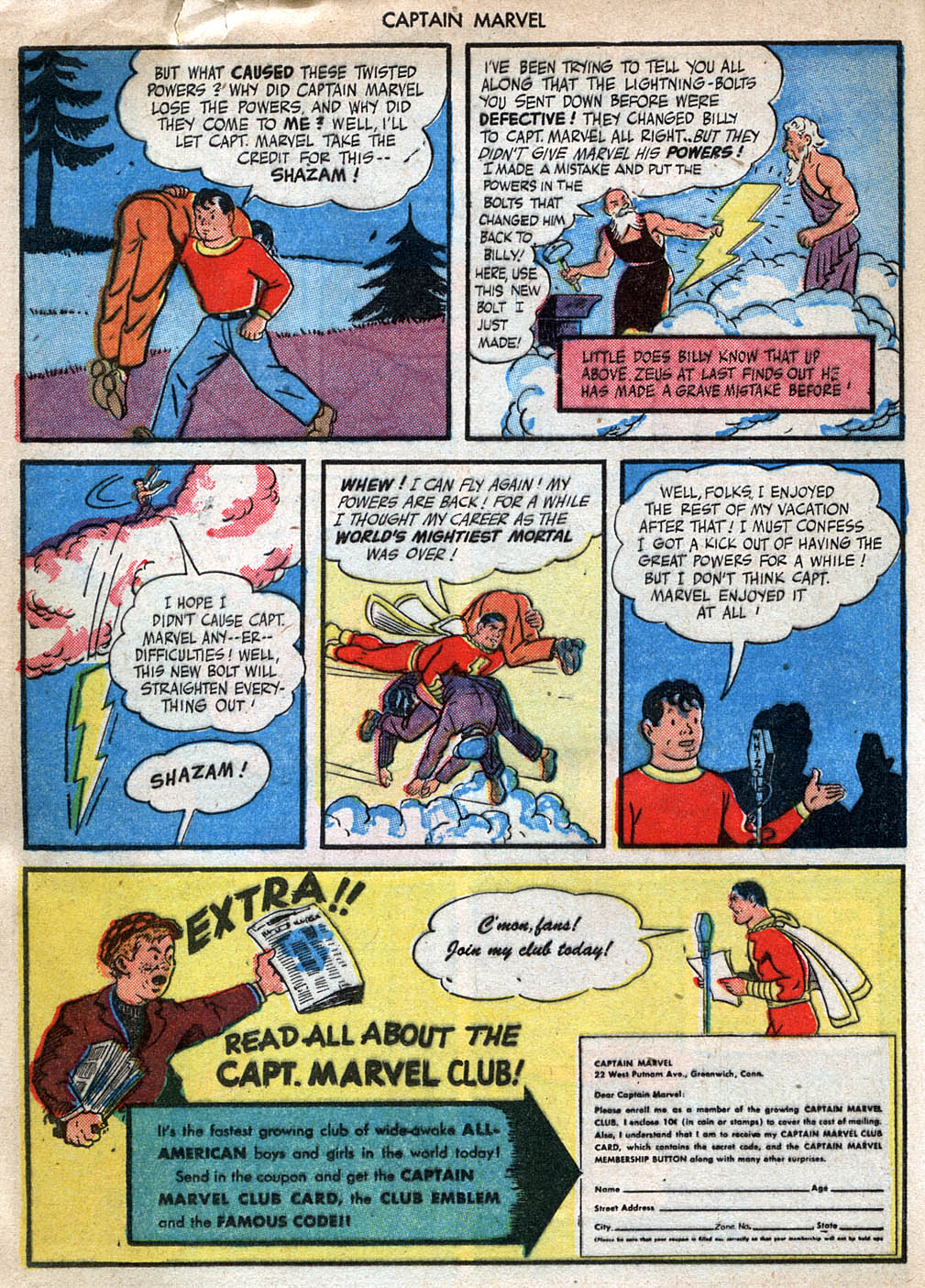 Read online Captain Marvel Adventures comic -  Issue #50 - 12