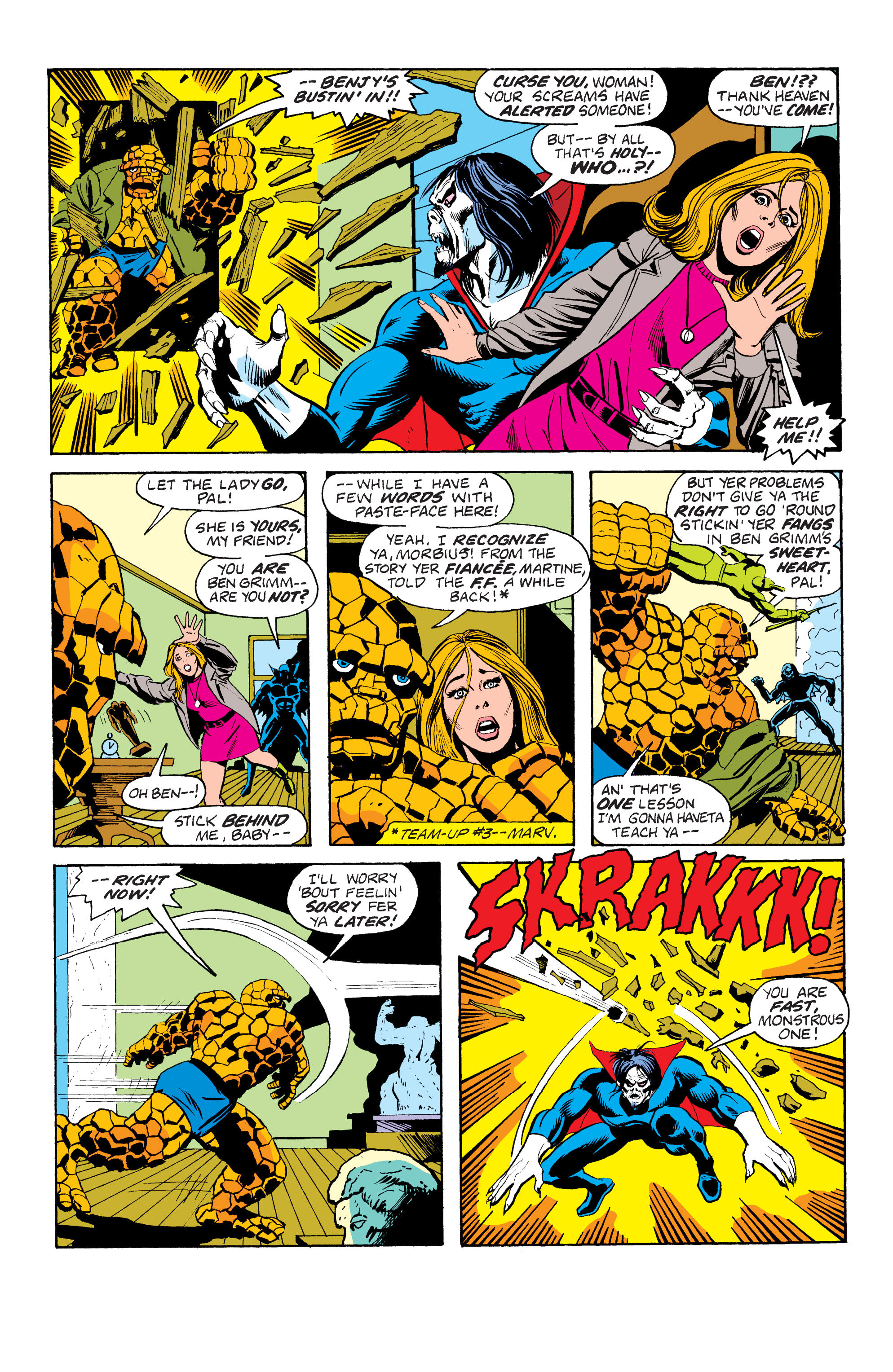 Read online Marvel-Verse: Thanos comic -  Issue #Marvel-Verse (2019) Morbius - 64