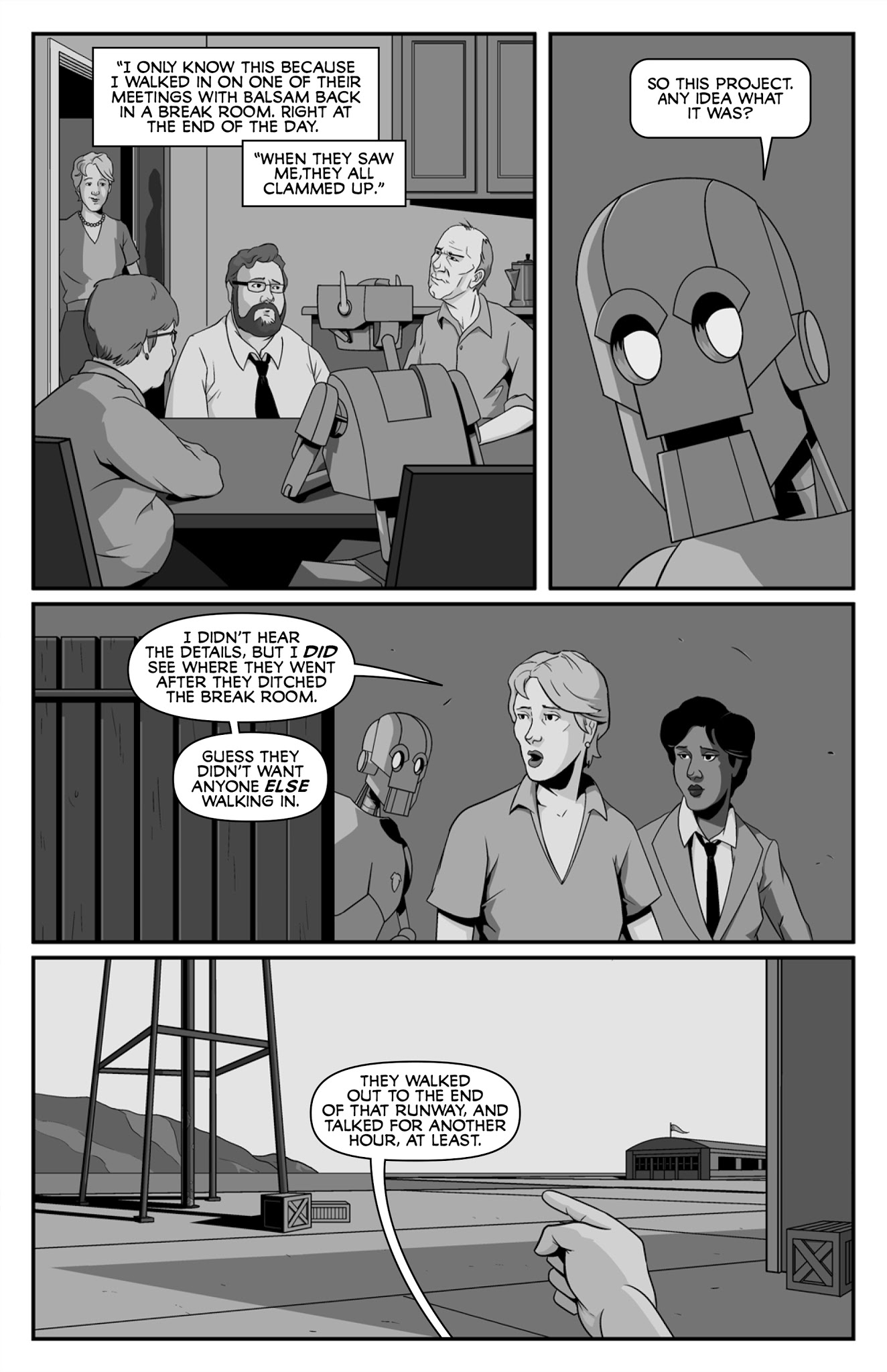 Read online Copernicus Jones: Robot Detective comic -  Issue #8 - 13