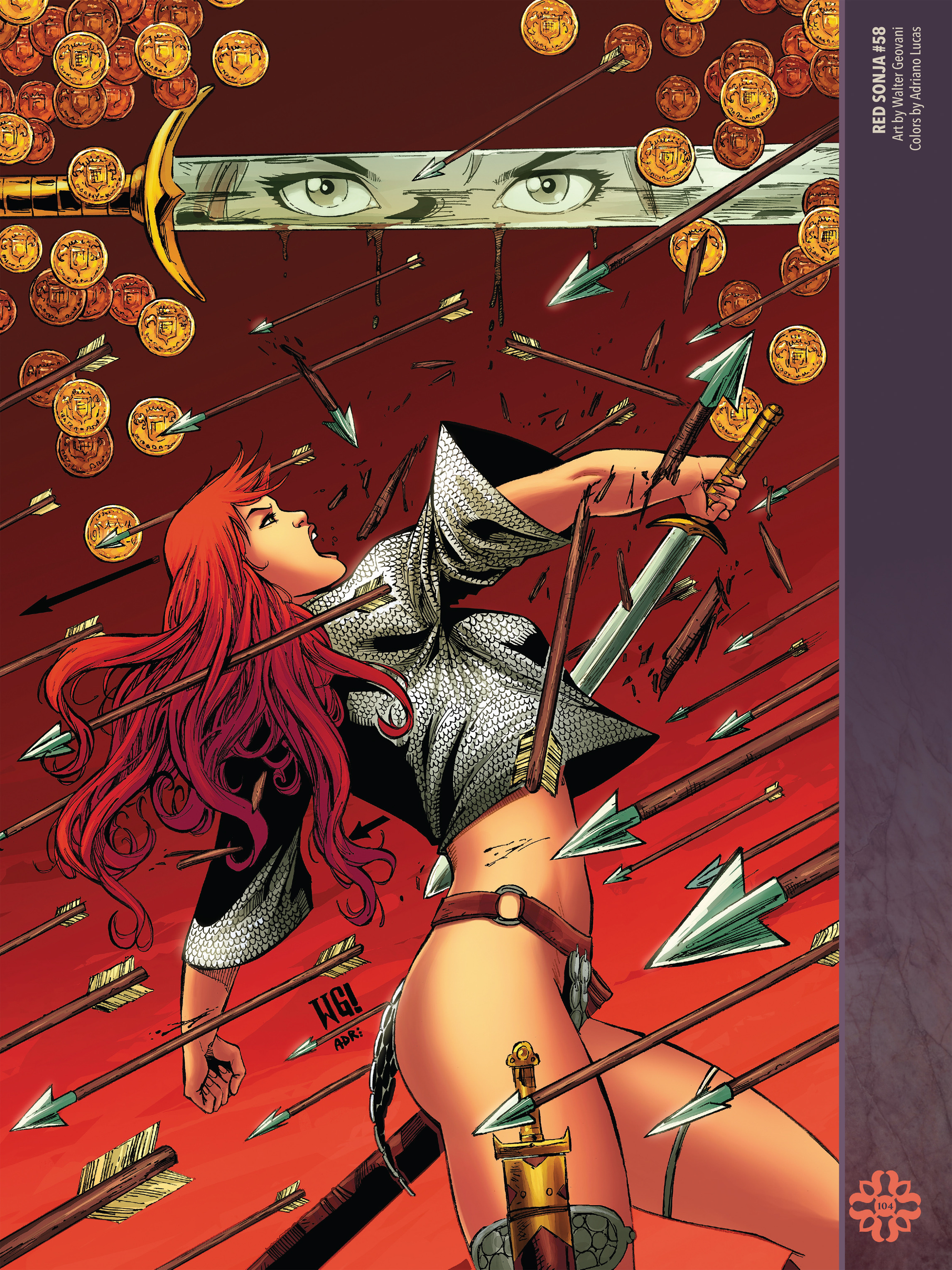 Read online The Art of Red Sonja comic -  Issue # TPB 2 (Part 2) - 5