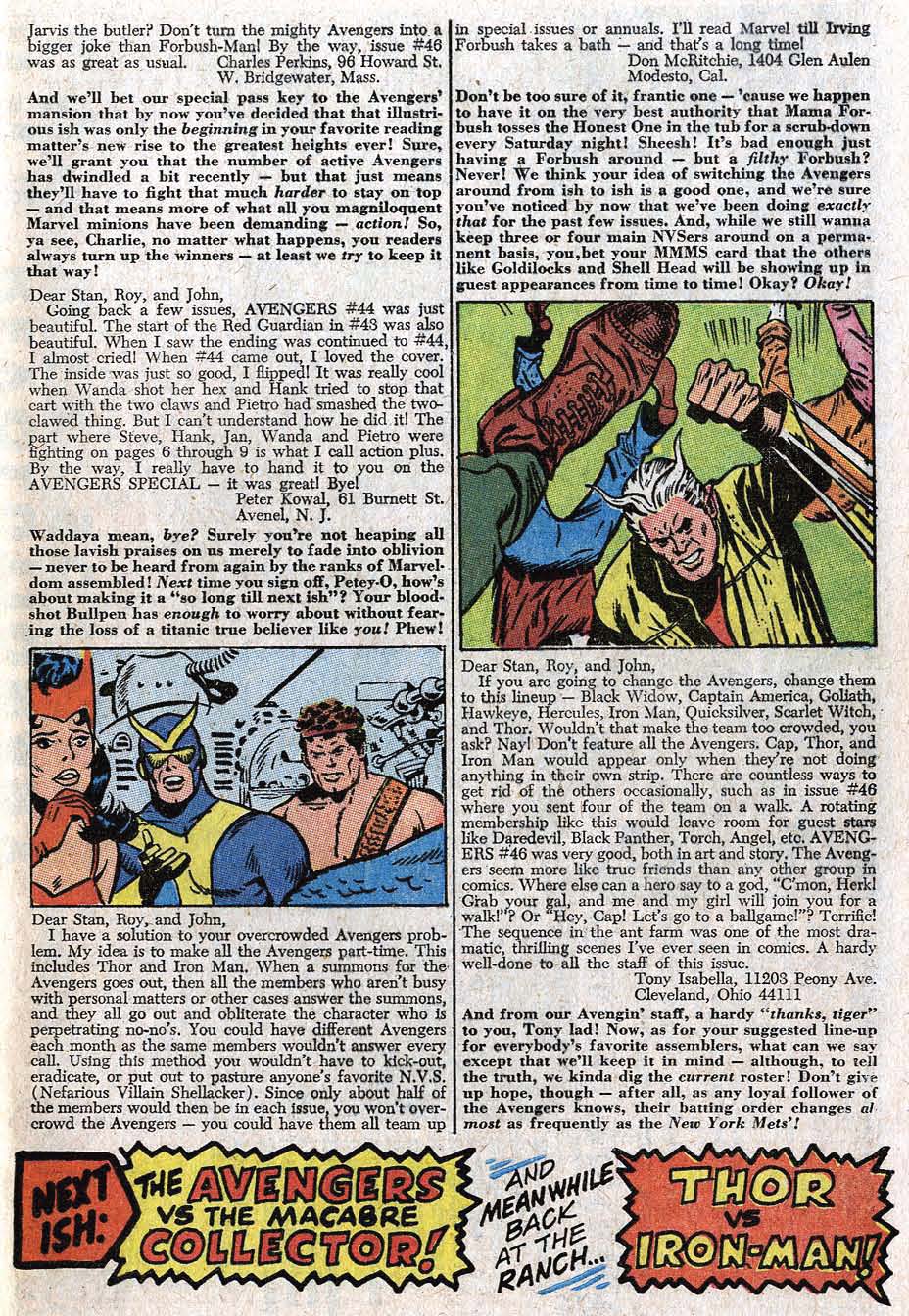 Read online The Avengers (1963) comic -  Issue #50 - 33