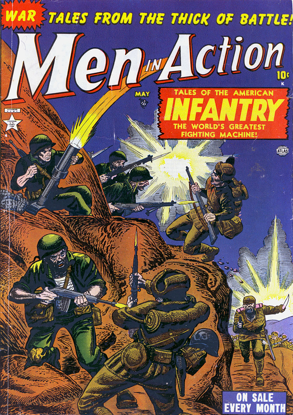 Read online Men in Action comic -  Issue #2 - 1